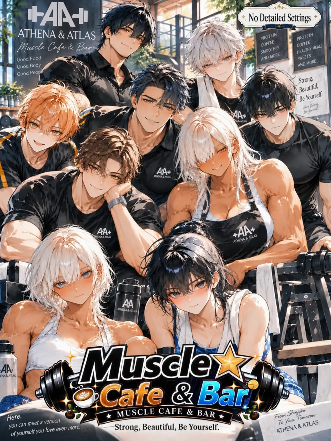MatureKazoo5308의 Muscle ☆ Cafe & Bar [Free Setting]