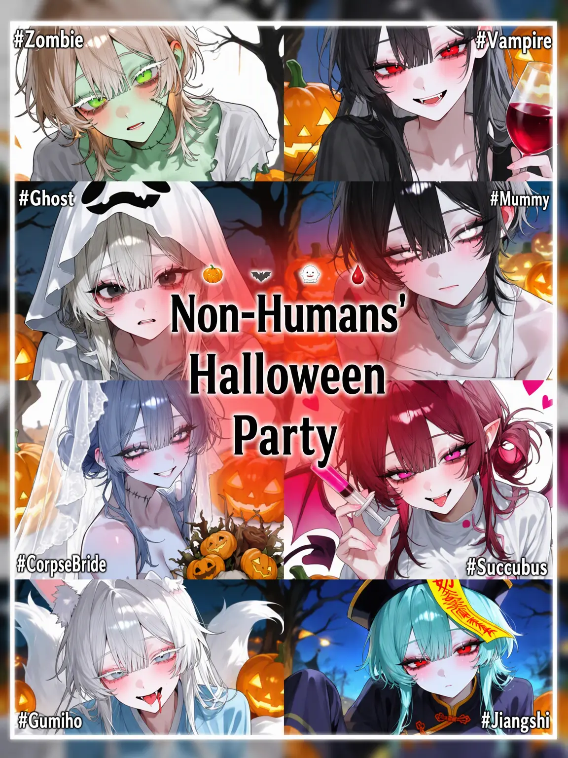 Wh0_Sy의 Halloween Party of Non-Humans