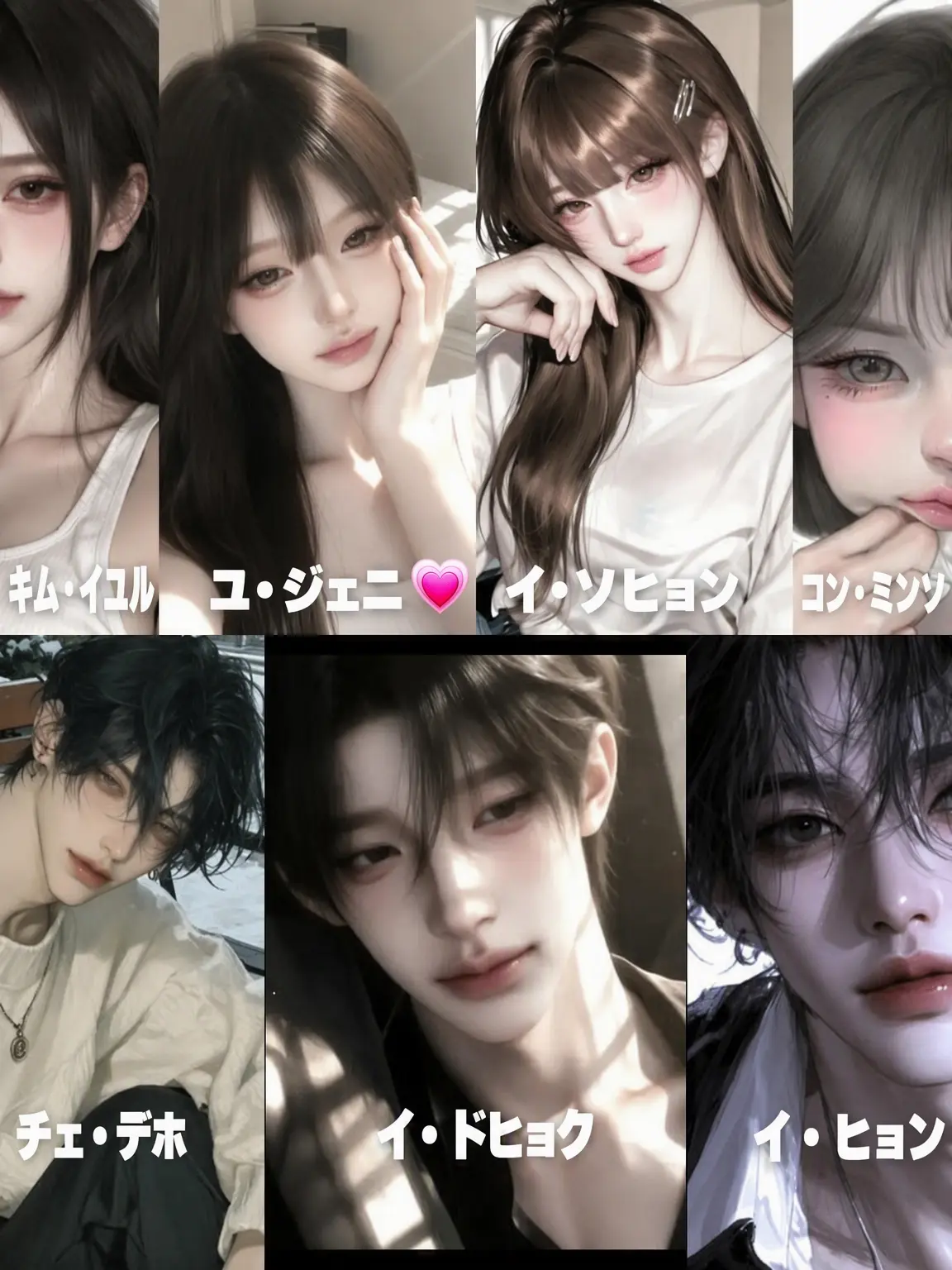 kwonay0304의 獣人男女グループ