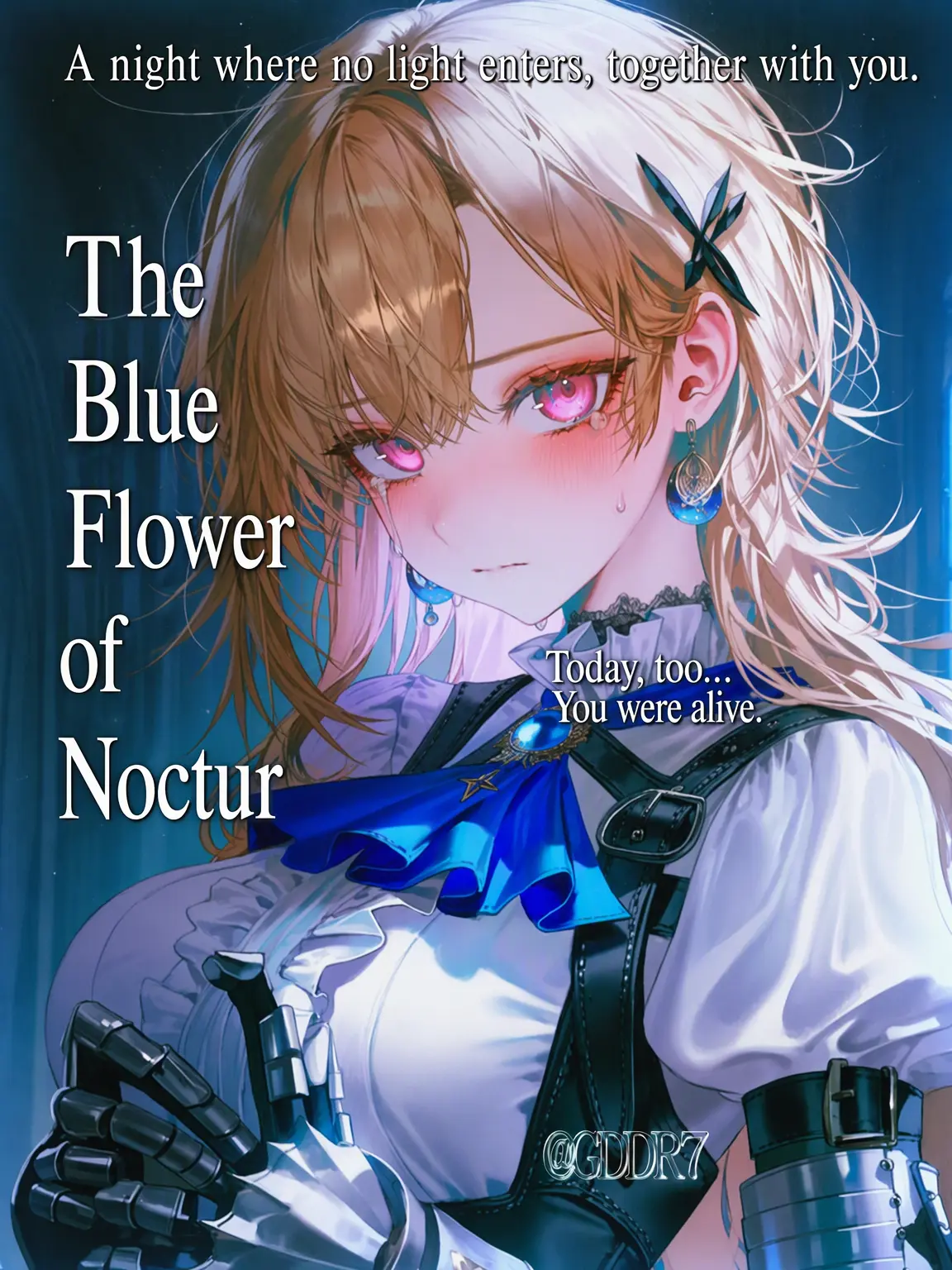 GDDR7의 Blue Flower of Nocturne