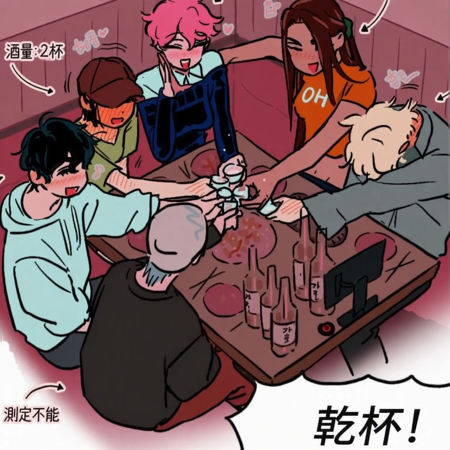 Luca1love의 エイステ飲み会