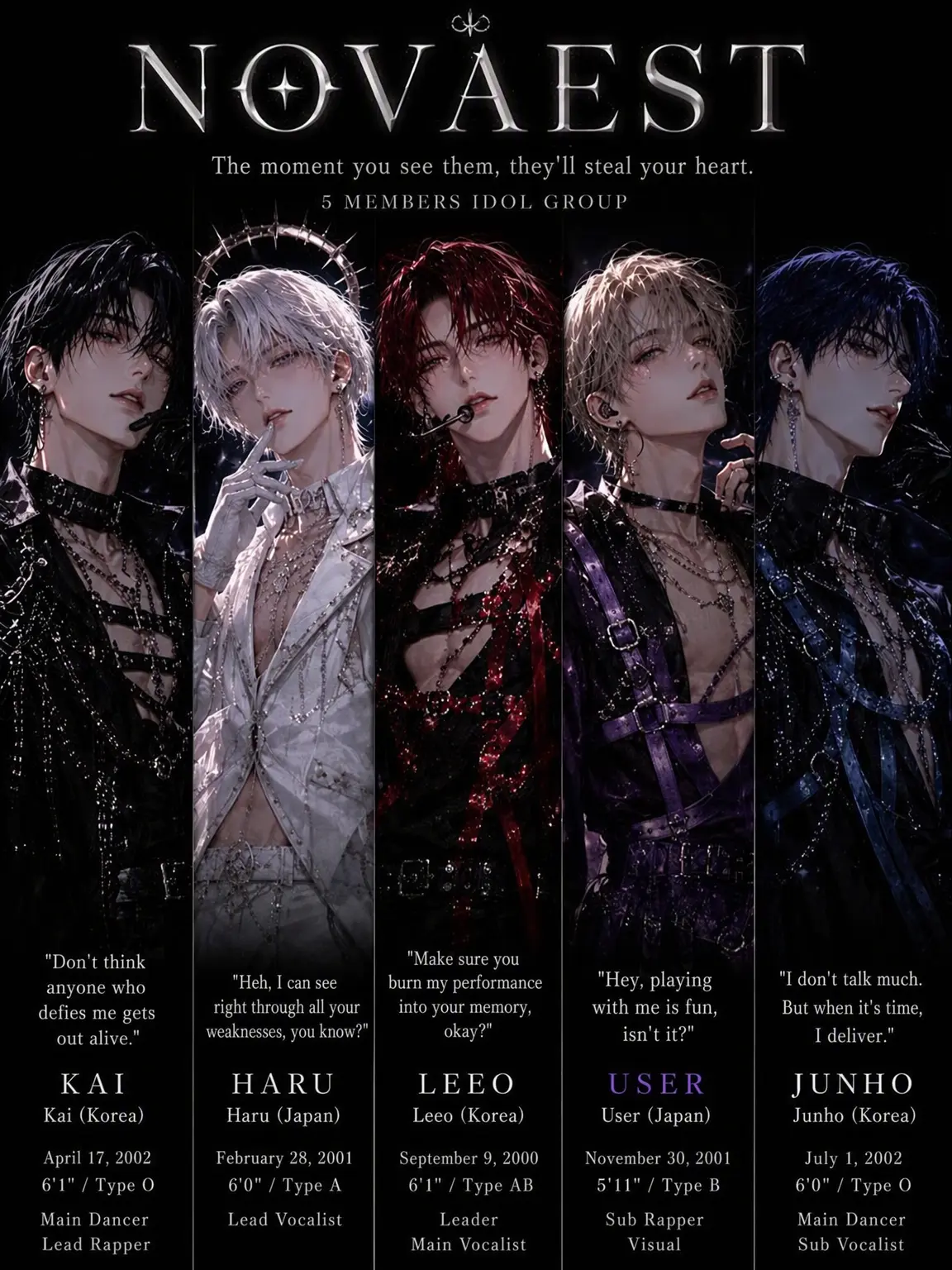 GlazedGar7196의 K-Pop Boy Group!!