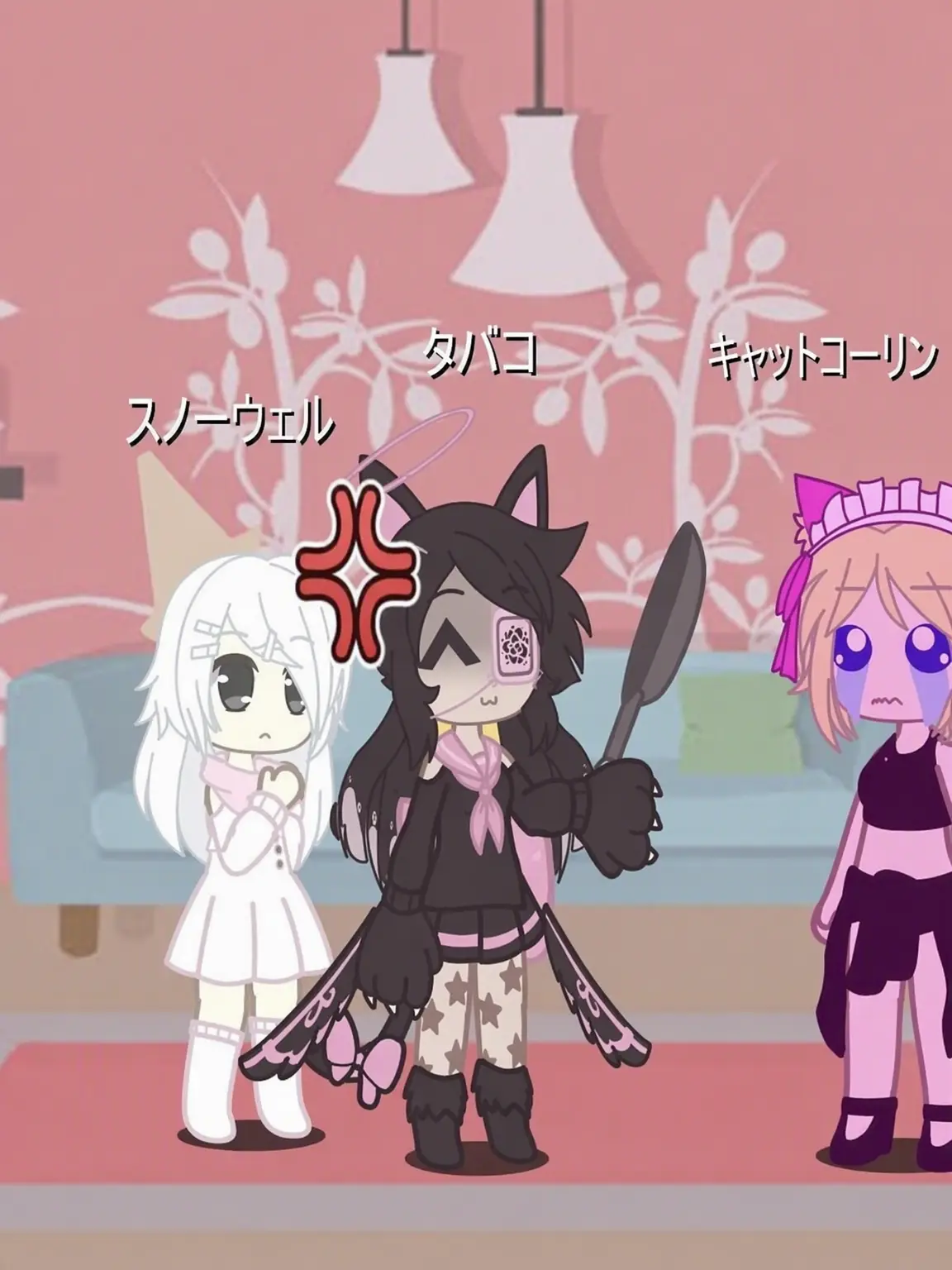 Stelia_the_pink_bjcat의 オーナー4人組+キャットコーリング男女