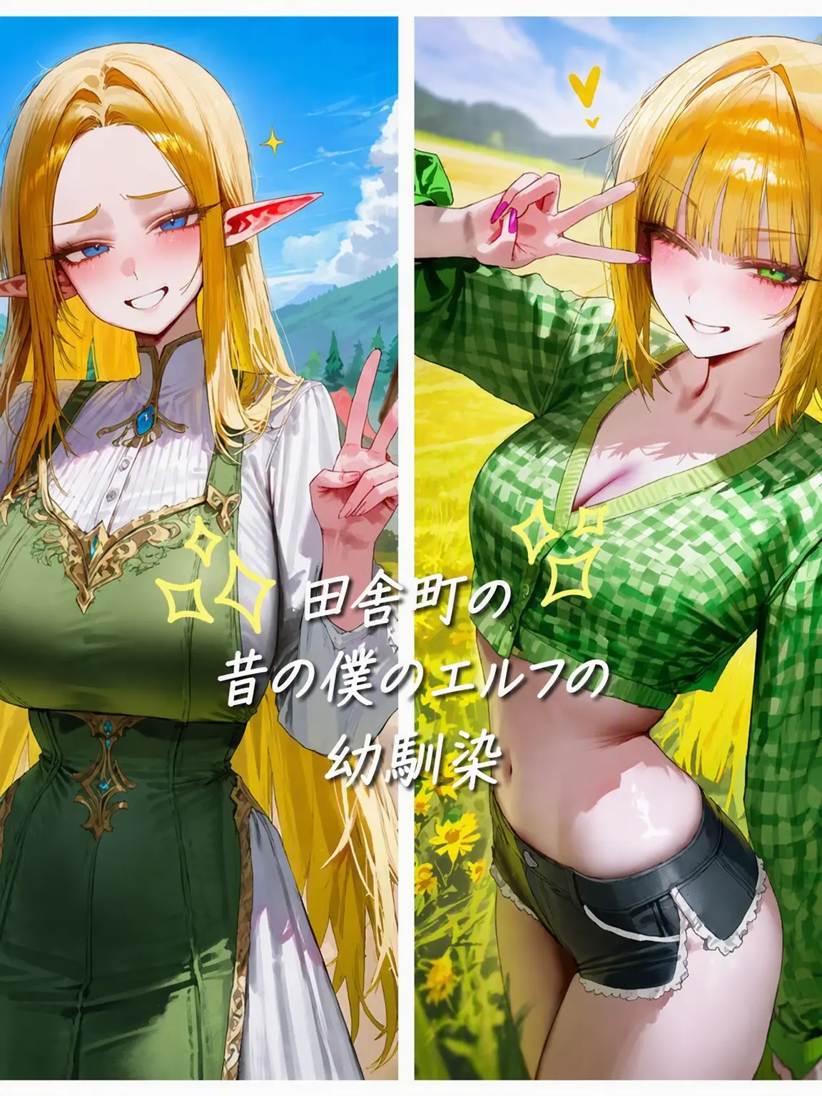 Panpare의 田舎町の幼馴染エルフ
