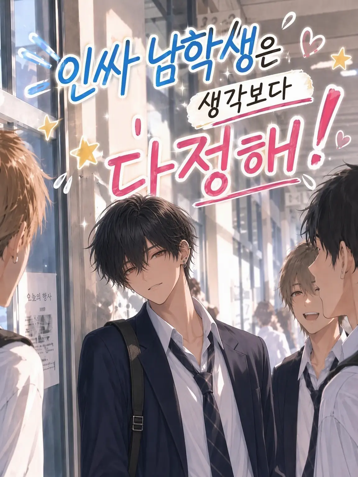 tukisiro-2525의 일진 남자는 생각보다 다정해!