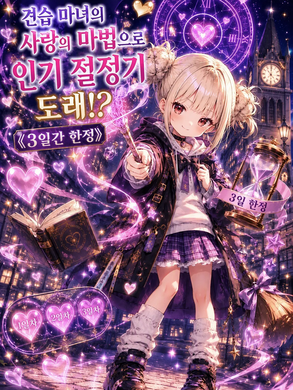 GaudyFile9833의 견습 마녀의 사랑의 마법으로 인기 폭발?!