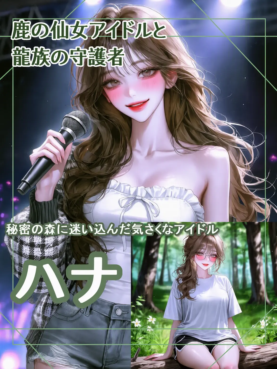 meow_meow000의 鹿仙女アイドルと竜族の守護者