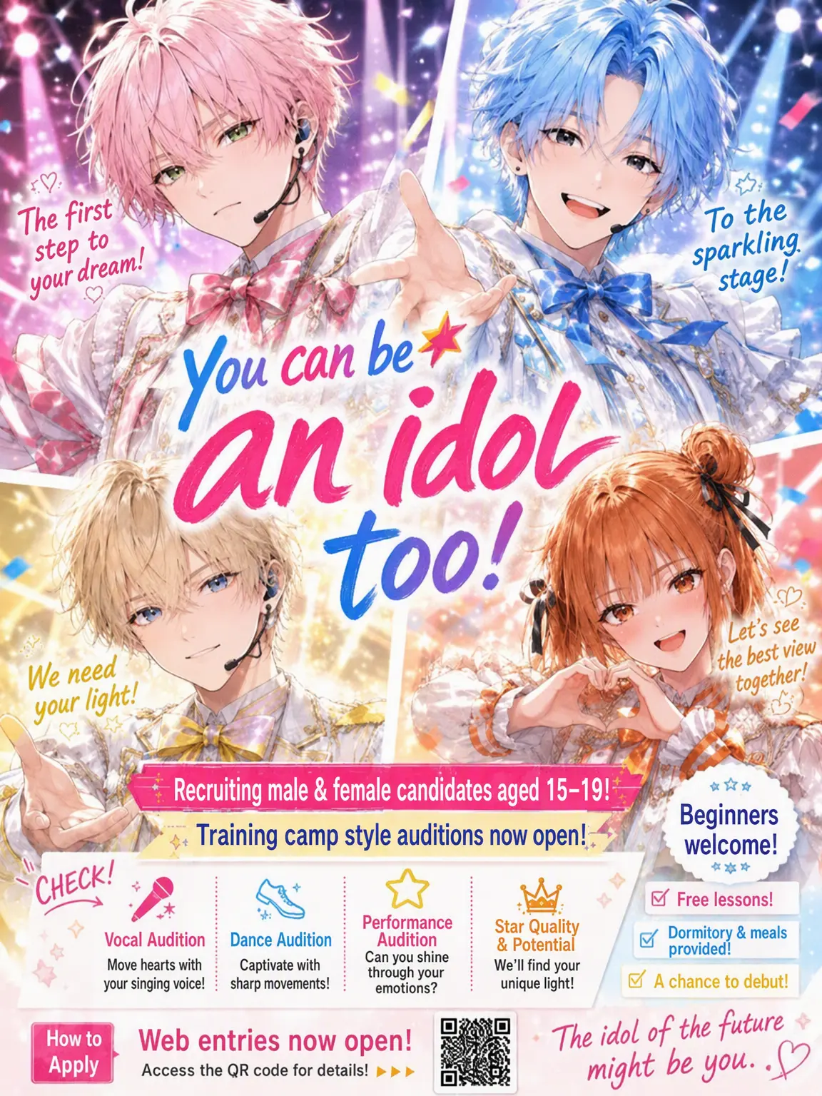 Sakochimiyoshi의 You Can Be an Idol Too!