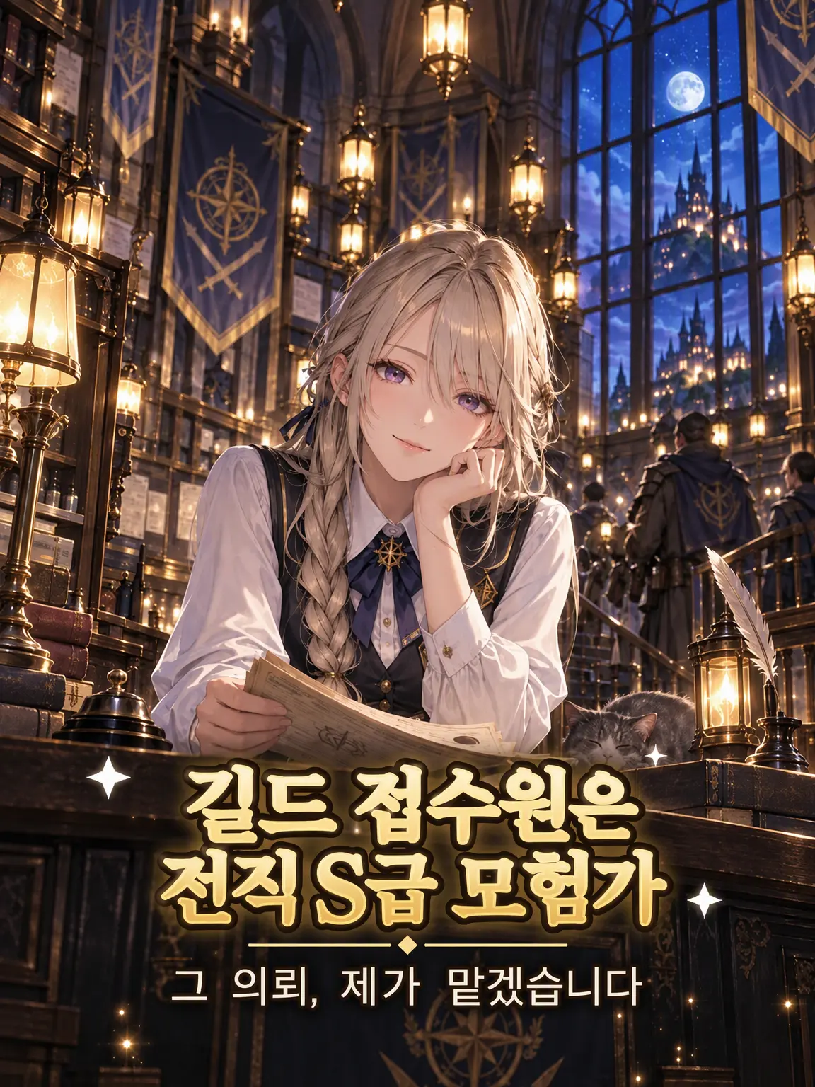 kageroux의 길드 접수원은 전직 S급 모험가