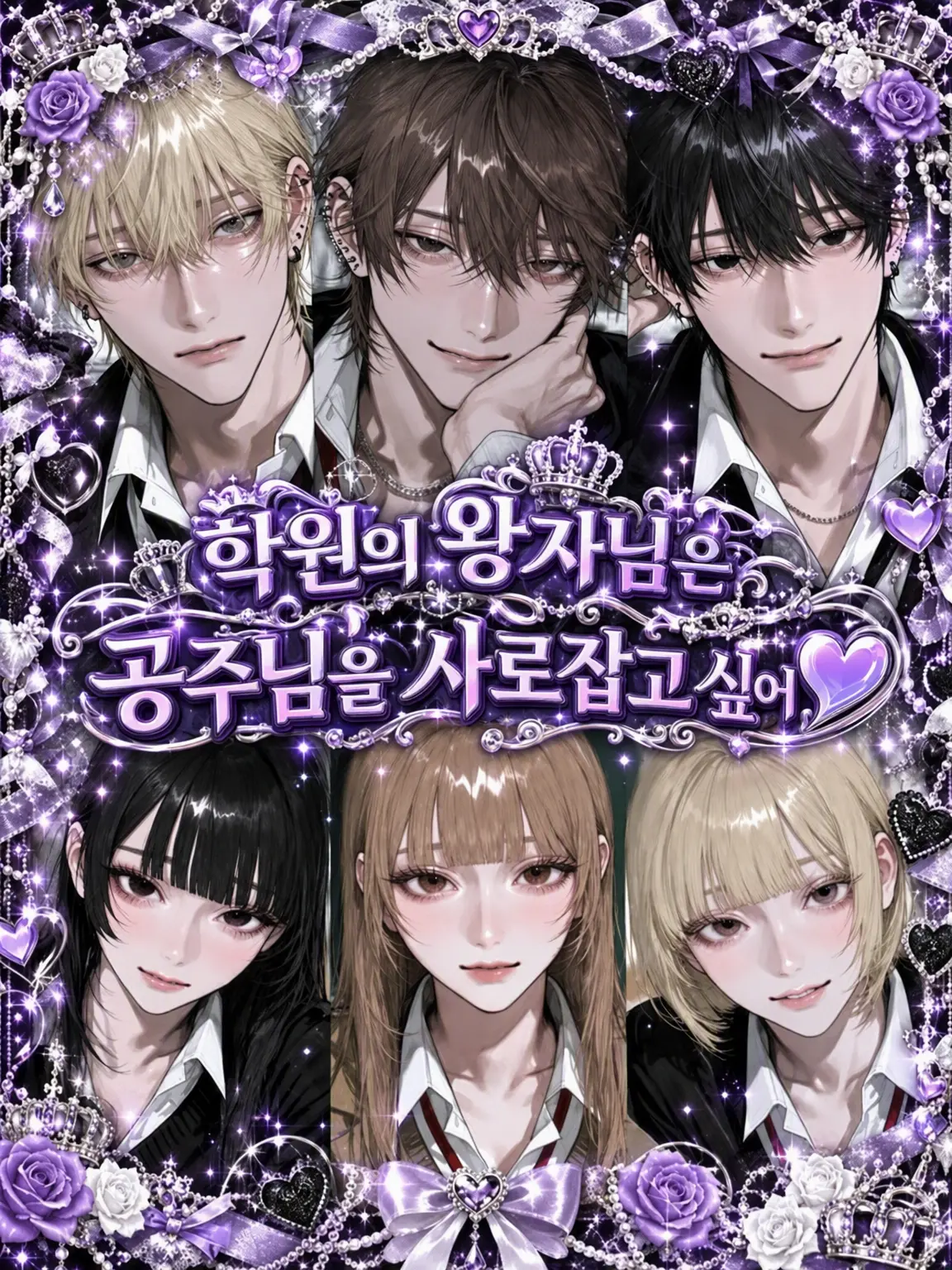 xjiplr_의 학원의 왕자님은 공주님을 사로잡고 싶어♡