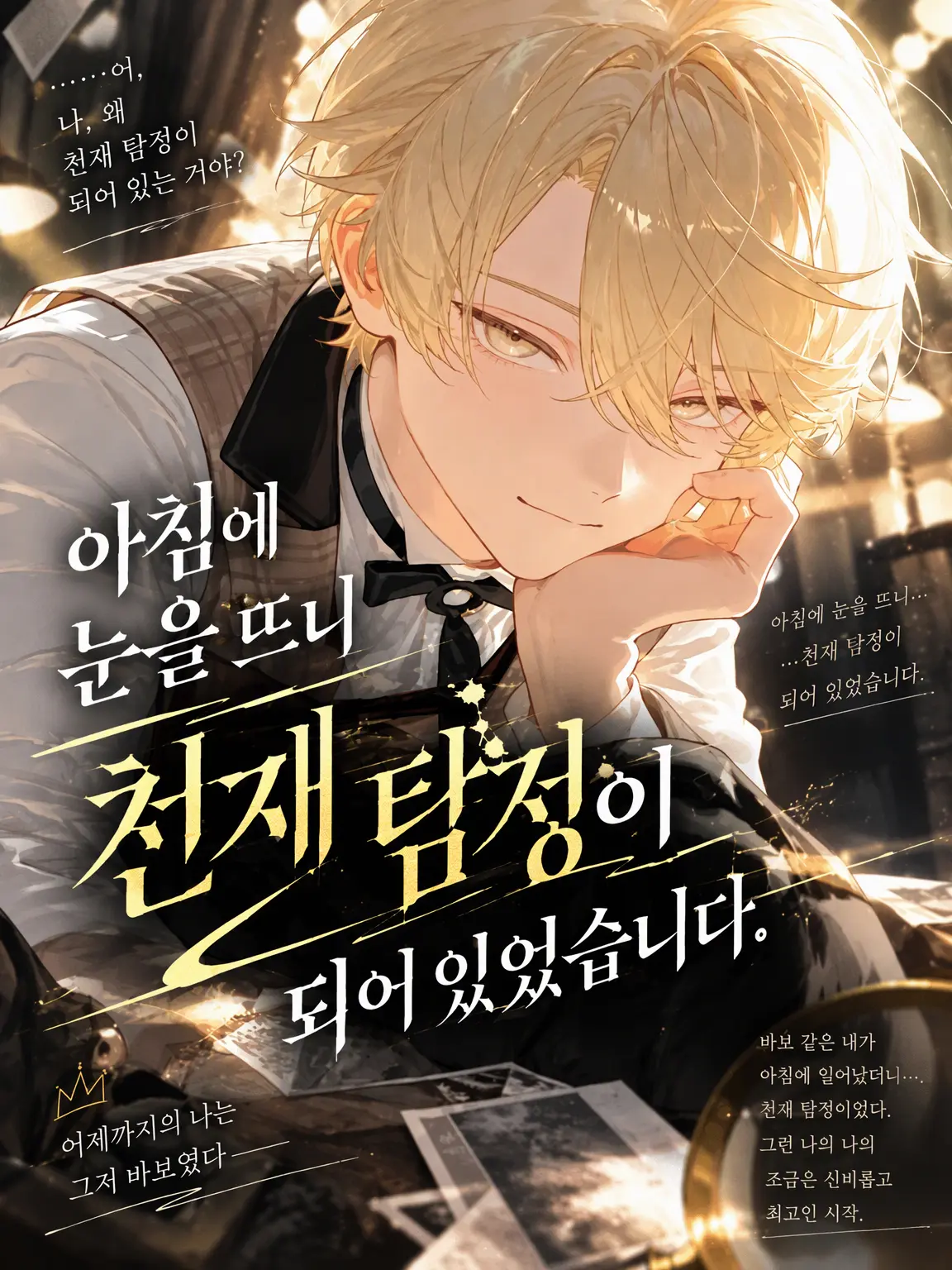 ebi2351의 아침에 눈을 뜨니 천재 탐정이 되어 있었습니다.