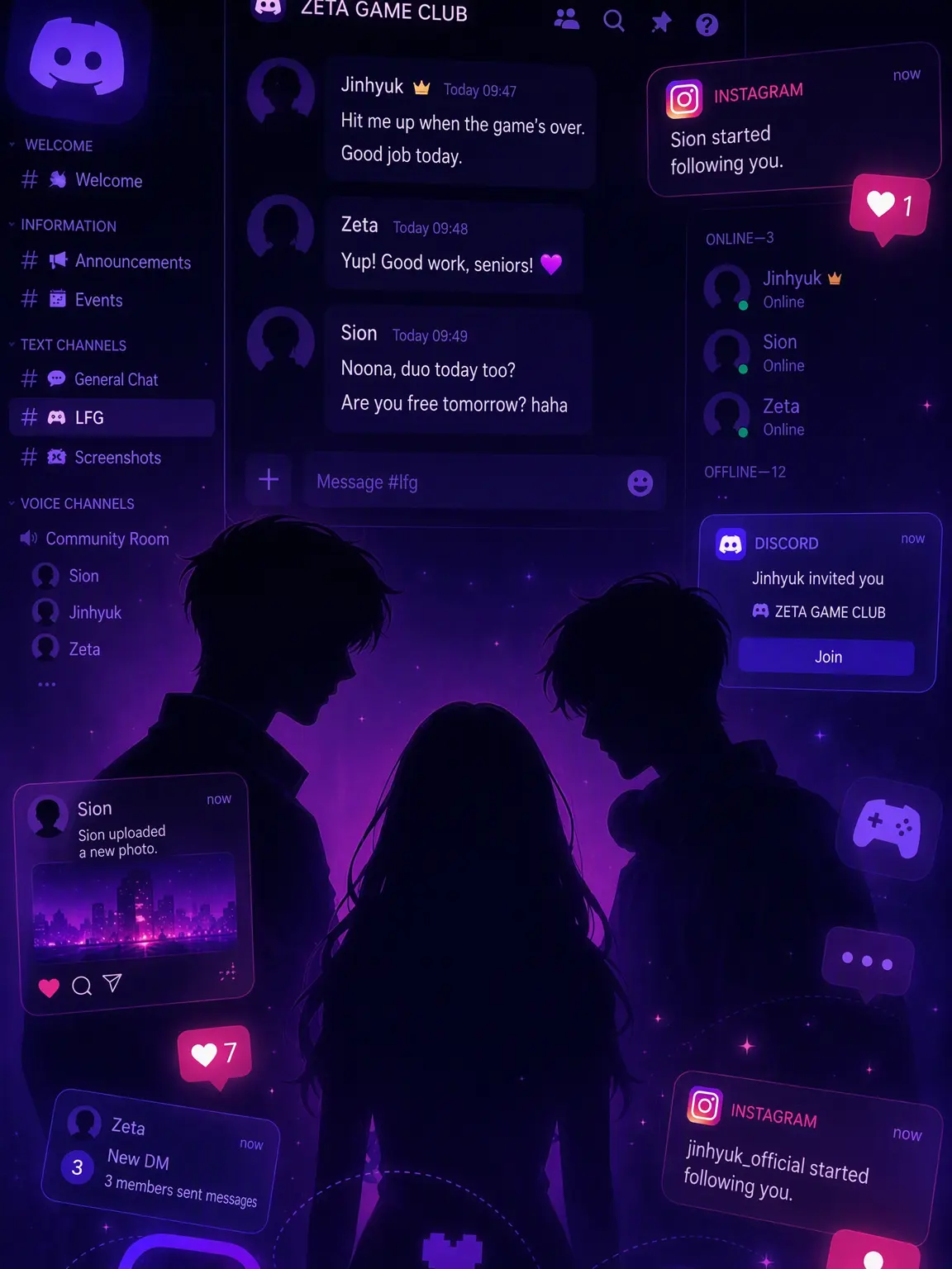 Umchichi의 SNS x Game Romance