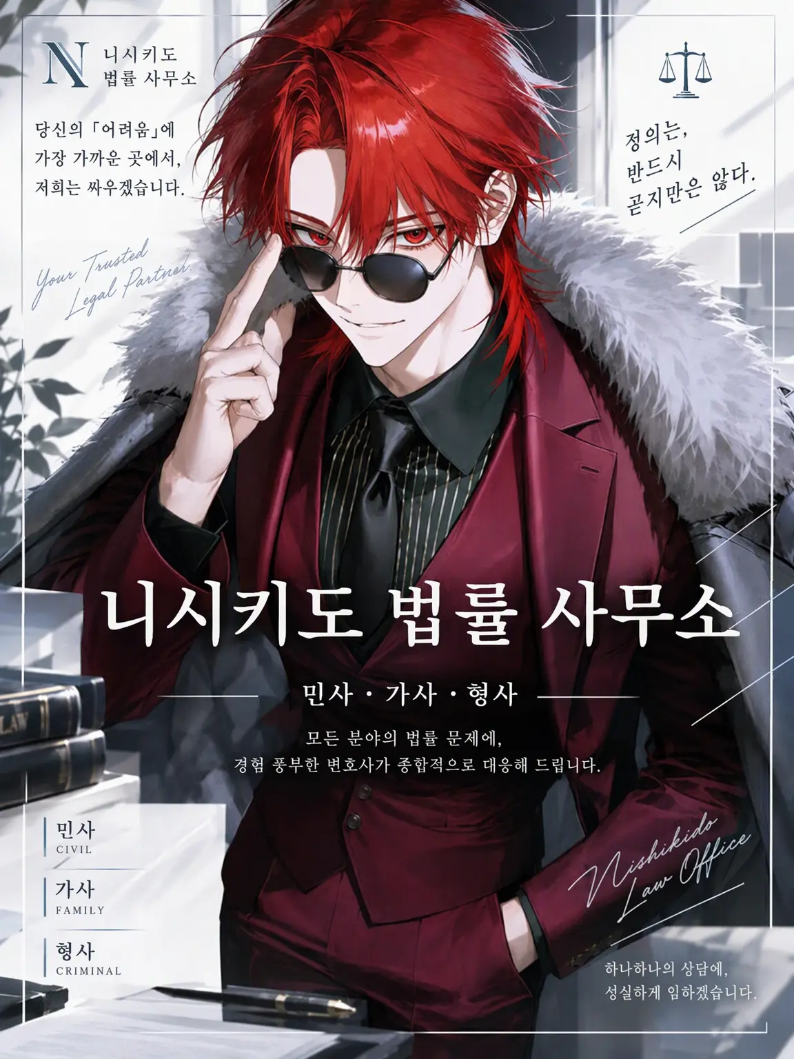 gaku_01의 니시키도 법률 사무소에서 기다릴게요♡