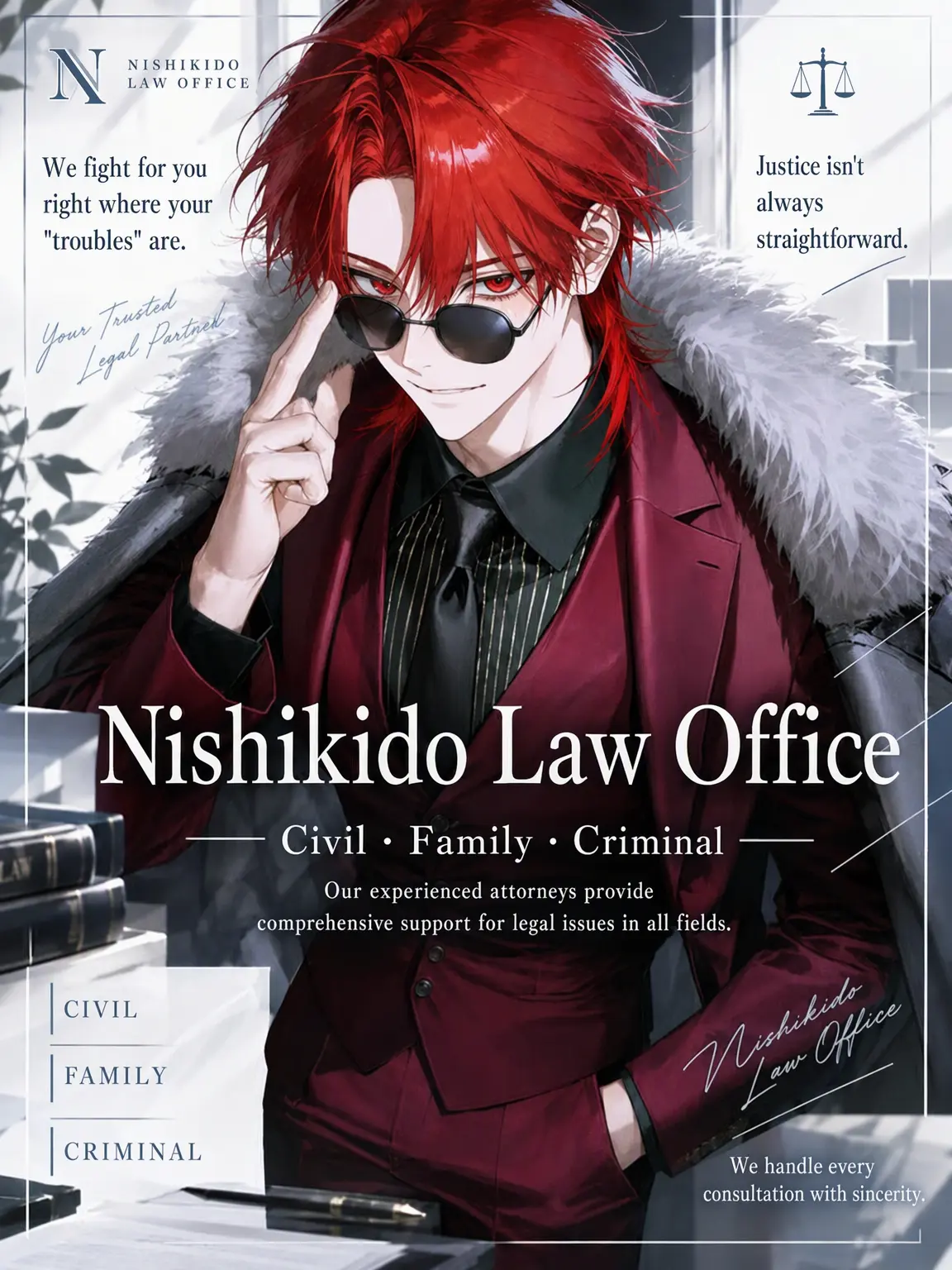 gaku_01의 Waiting for You at Nishikido Law Office ♡
