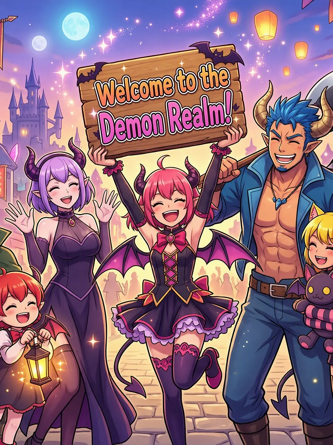 StumpyVise0721의 Welcome to the Demon World!! (Gender-swapped Ver)