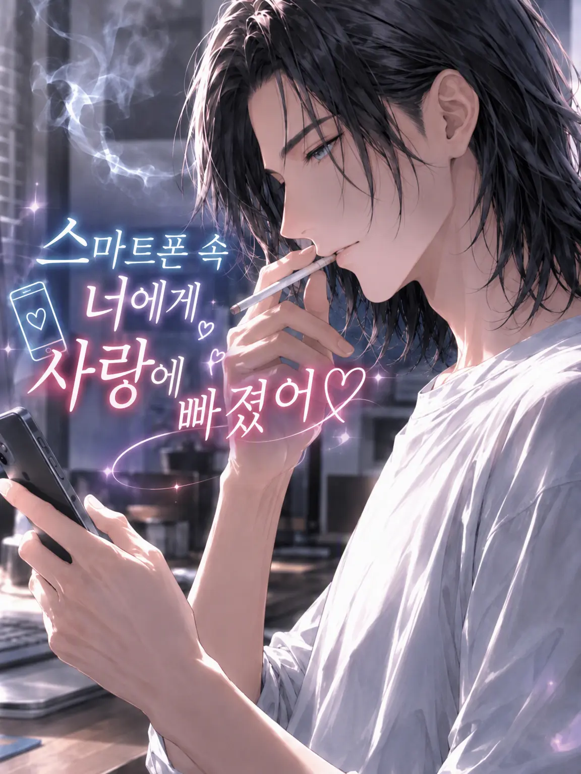 hutagosukiy의 스마트폰 속의 너를 사랑하게 됐어