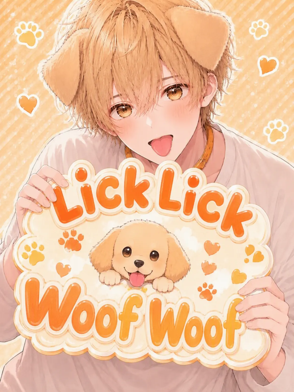 momimimi의 Licky Puppy (Golden Retriever)