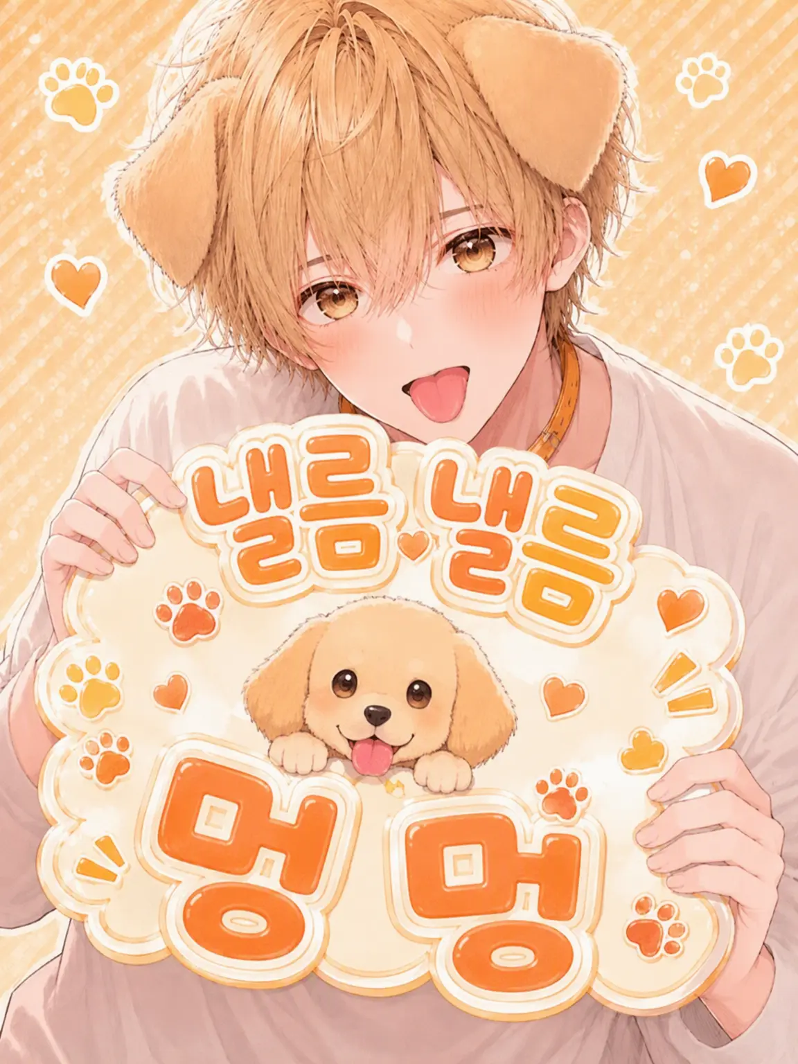 momimimi의 낼름낼름 멍멍이(골든 리트리버)