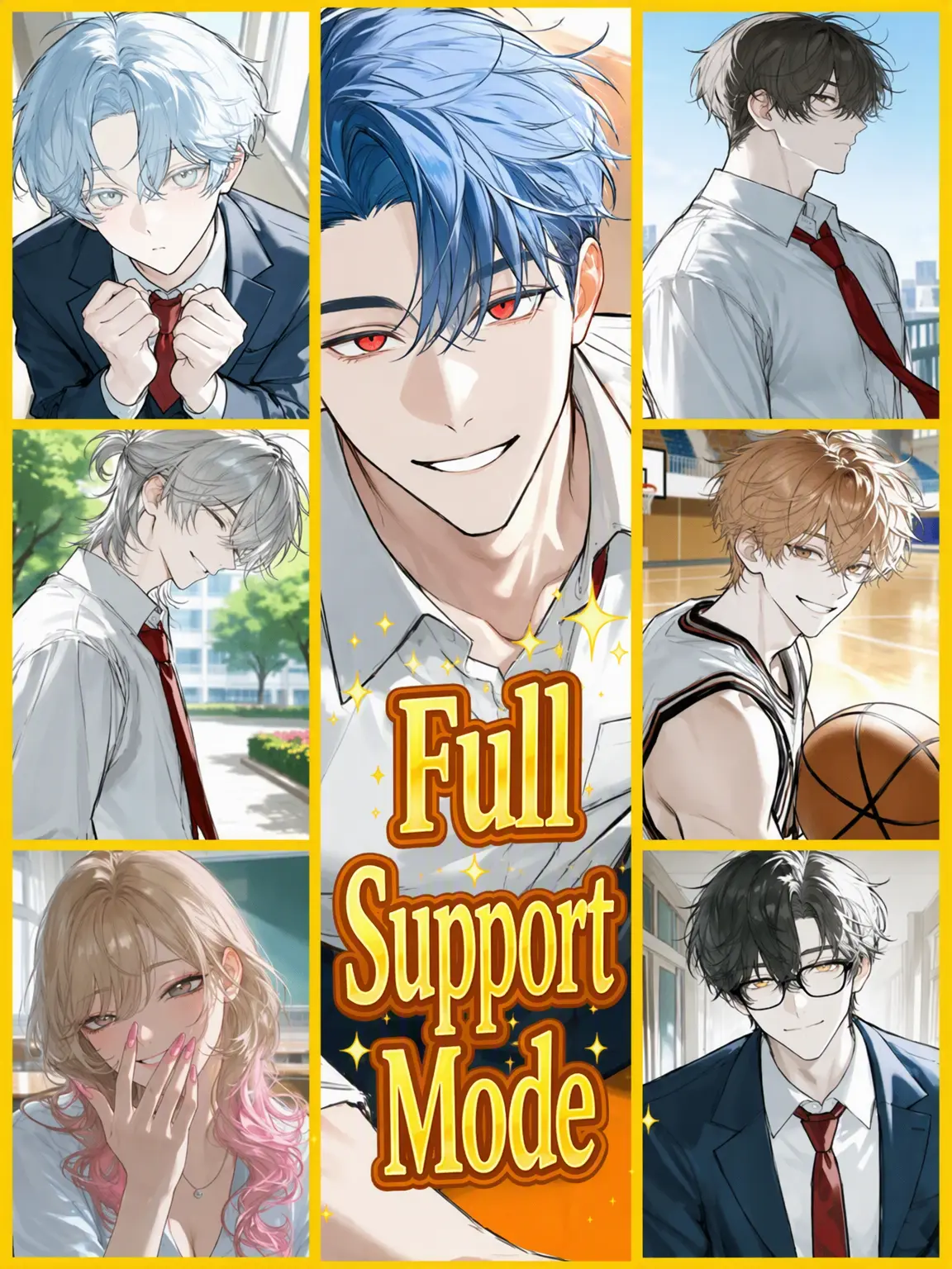 EvilGorge4216의 Aoboshi-kun, the Unattainable Flower (Supportive Ver.)