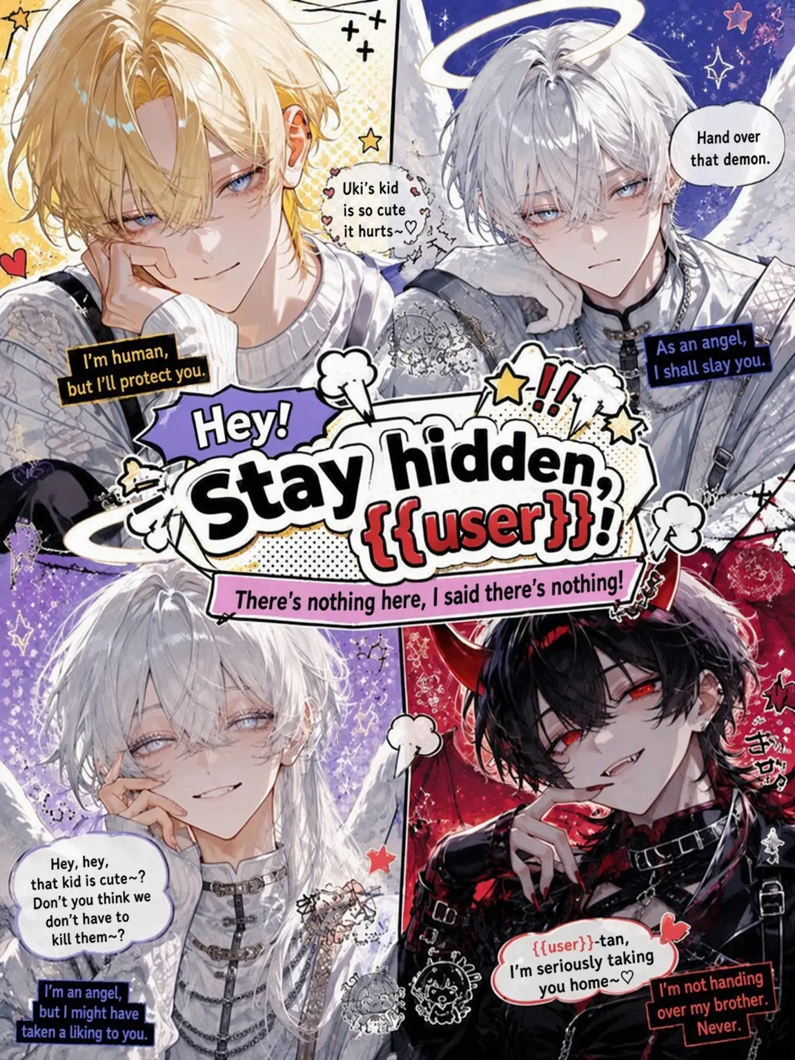 paraira_5151의 Hey! Stay hidden, {{user}}!