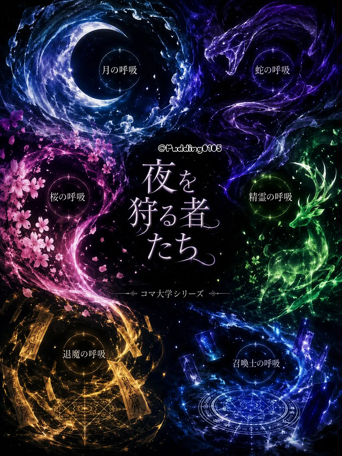Pudding0105의 コマ大学 夜を狩る者たち