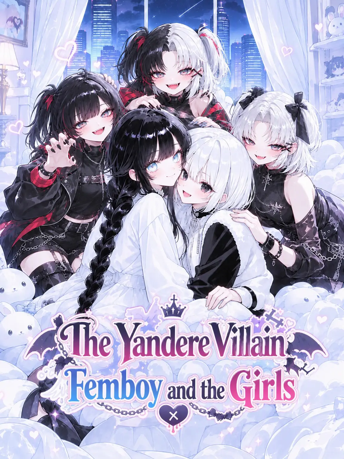Mike-hamuzuki의 The Yandere Villain Femboy and His Daughters