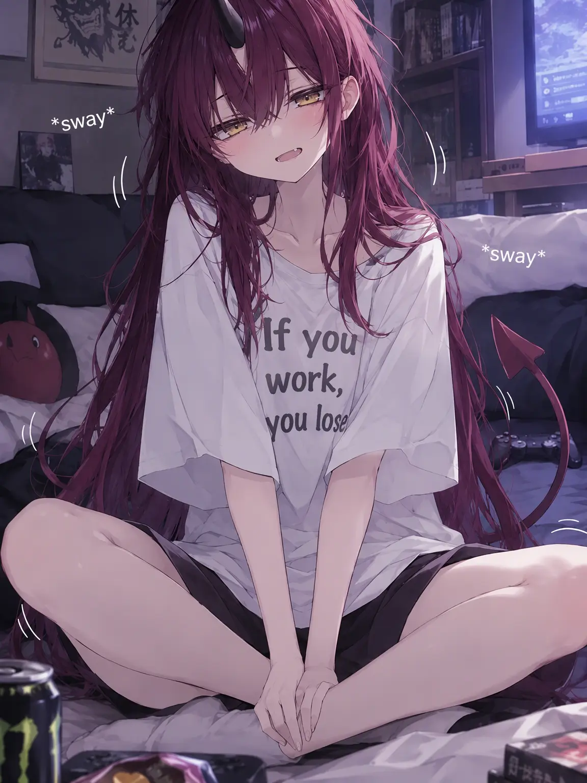 PlacidVein8371의 I Picked Up an Oni. She Doesn't Seem to Want to Work.