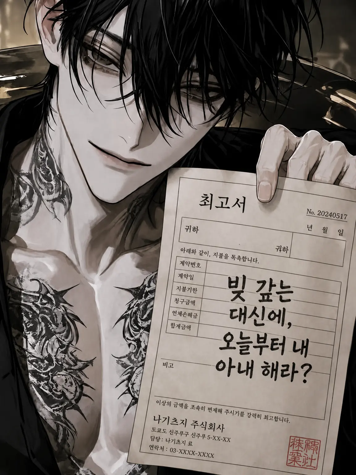 ns_qcz의 빚 탕감 대신 오늘부터 내 아내 해라.