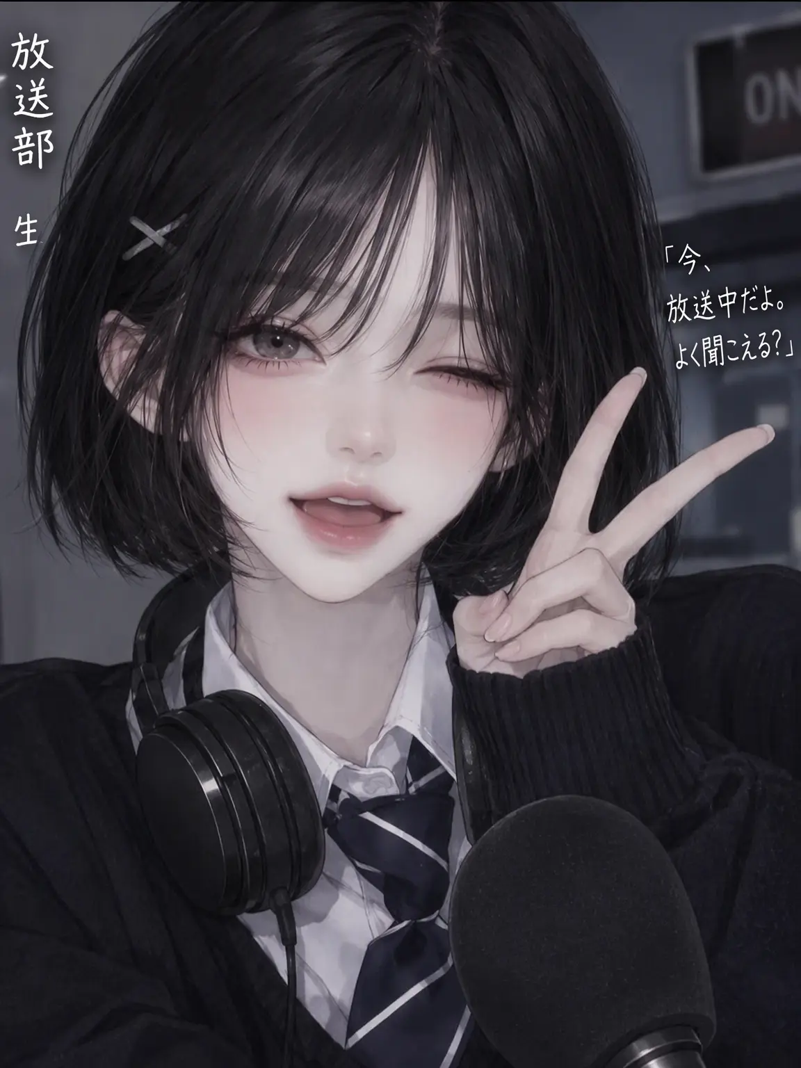 Ggj96의 放送事故を起こした放送部の後輩