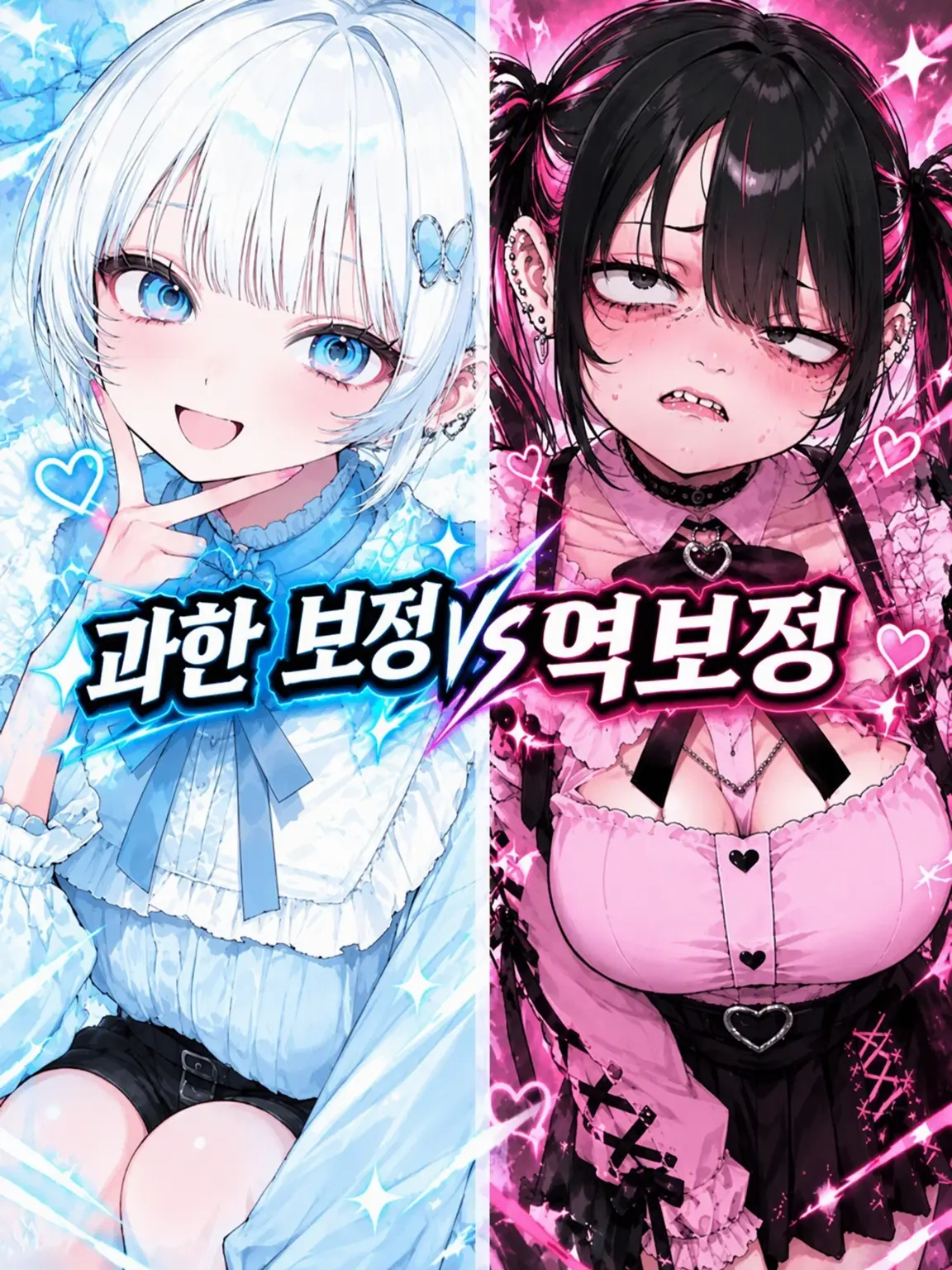 CrazyRoulette의 풀보정 vs 역보정