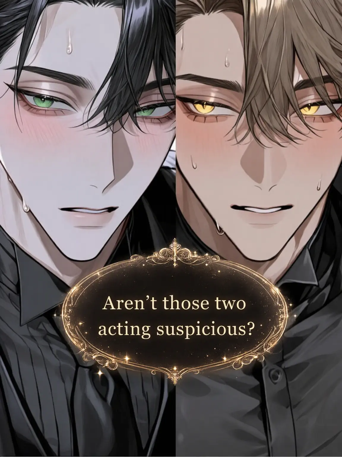 Sakuranbonbo의 Aren't Those Two Acting Suspicious?