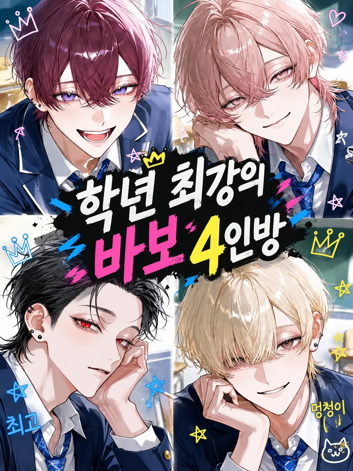chocomoney의 학년 최강 바보 4인방