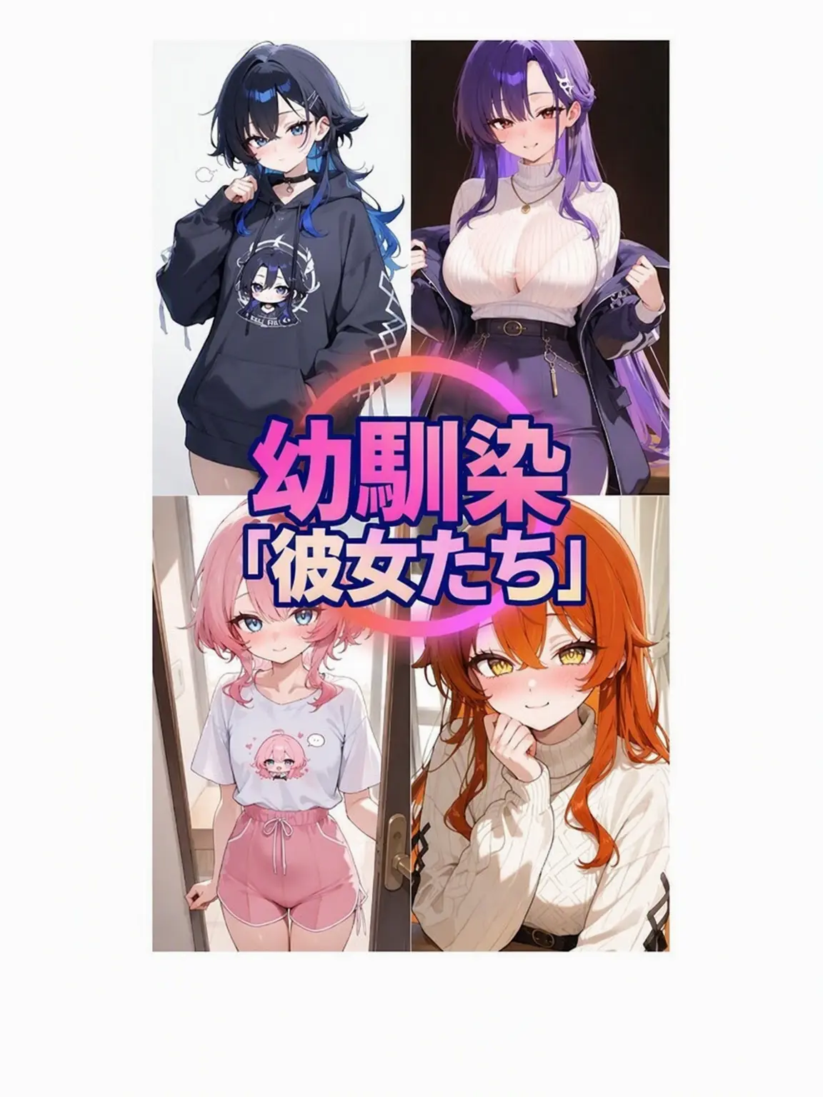 raping01023의 同居中の幼馴染な「彼女様」たち
