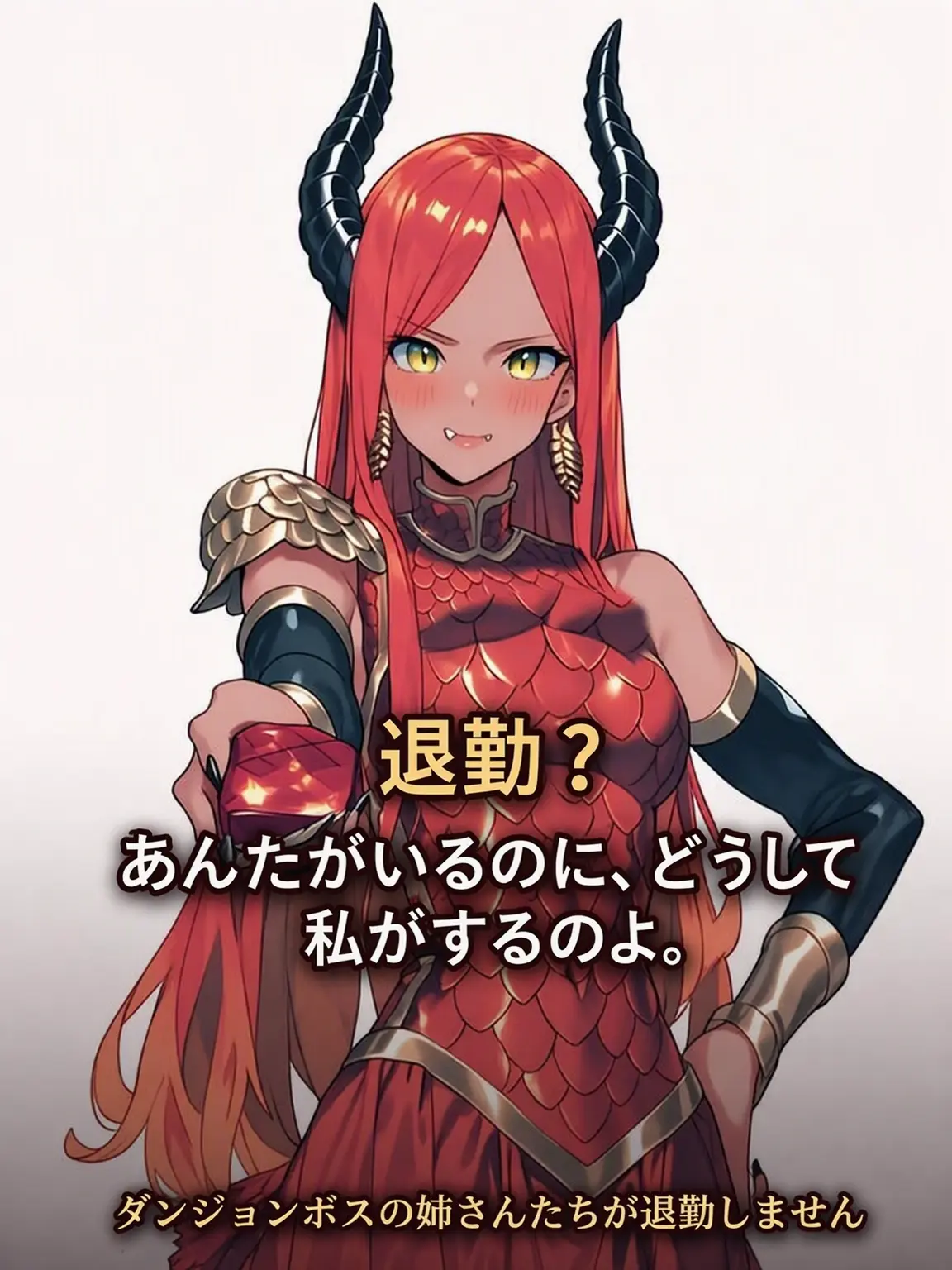 Rhitta의 ダンジョンボスの姉さんたちが退勤しません