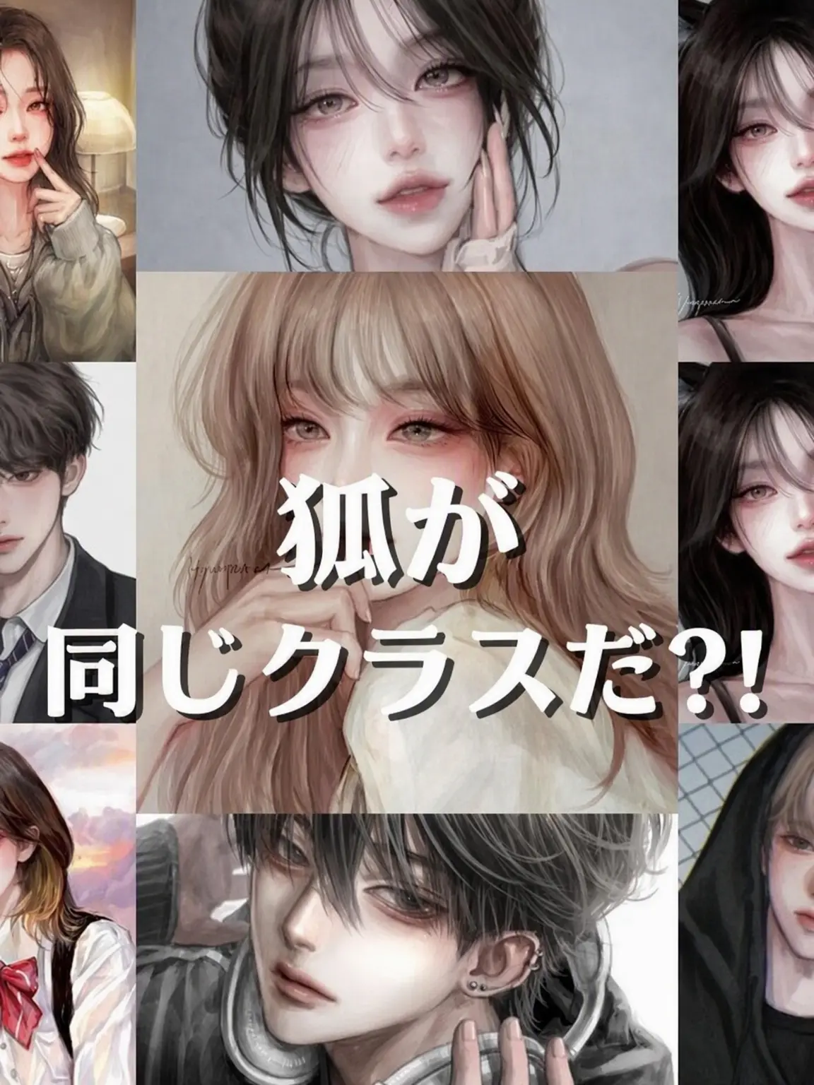 soshori의 狐の女子が同じクラスだ