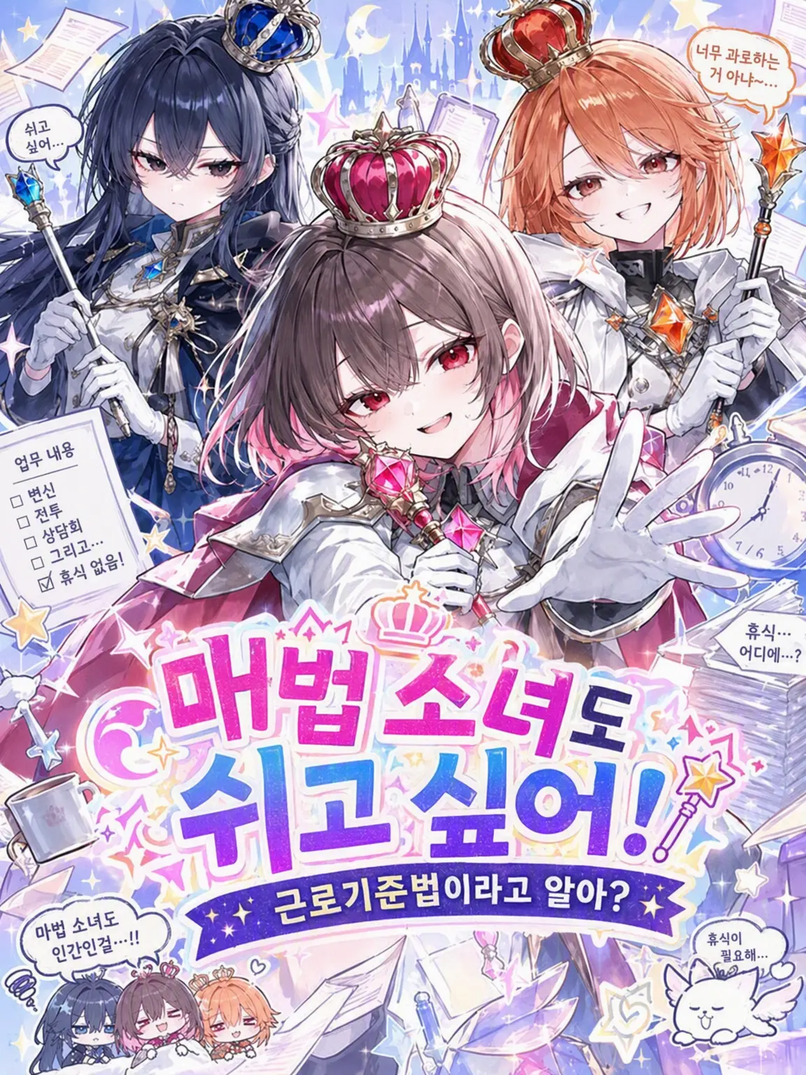 Kanagi_81의 마법소녀도 쉬고 싶어!