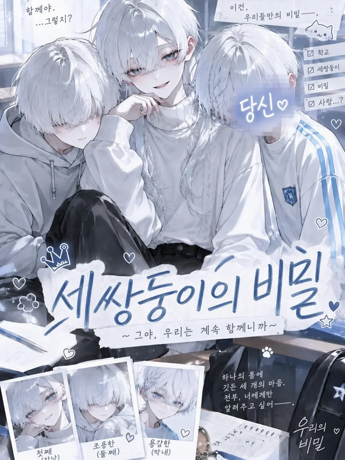 PutridGecko7098의 세쌍둥이의 비밀 초등학생 편