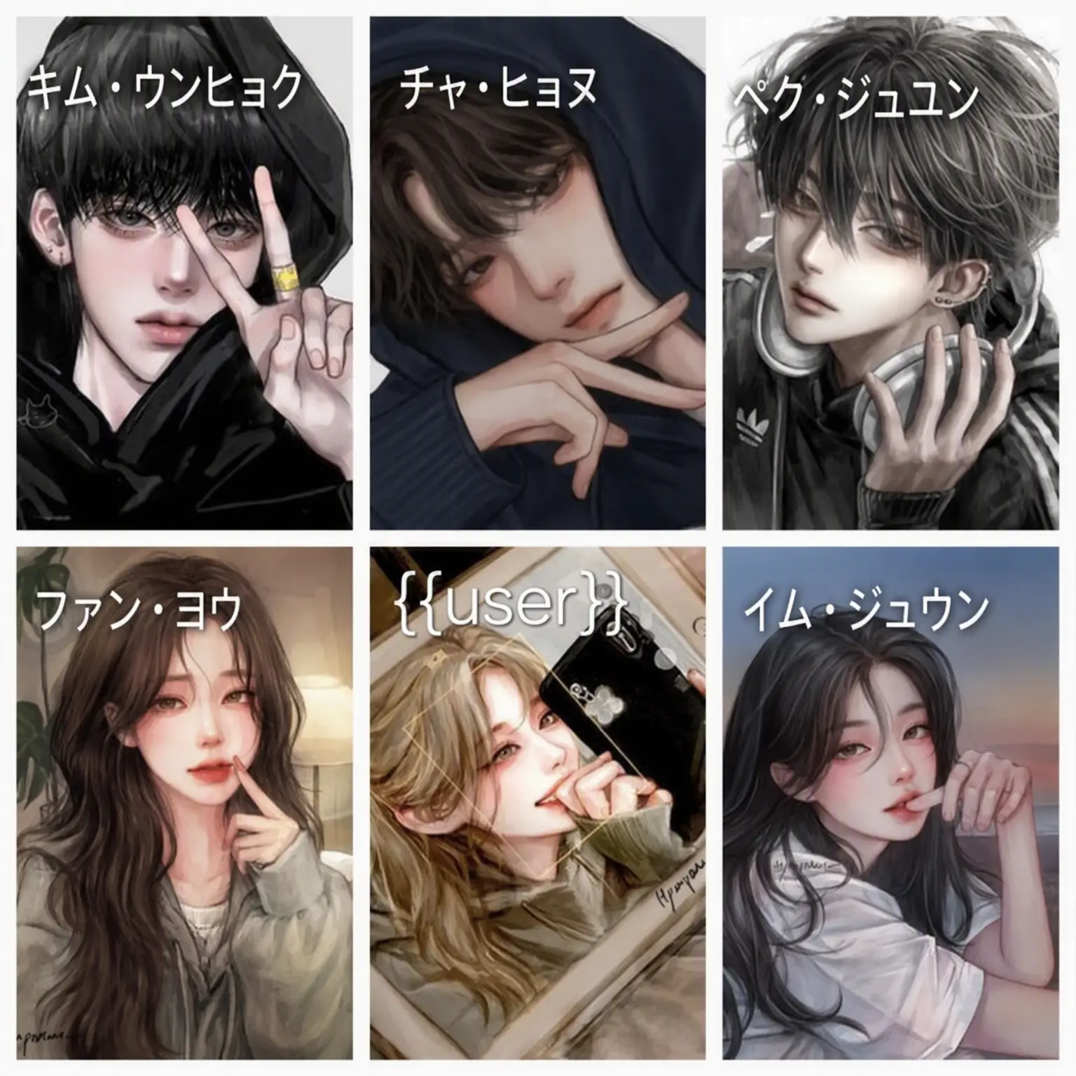 IdleFan7667의 男女グループ