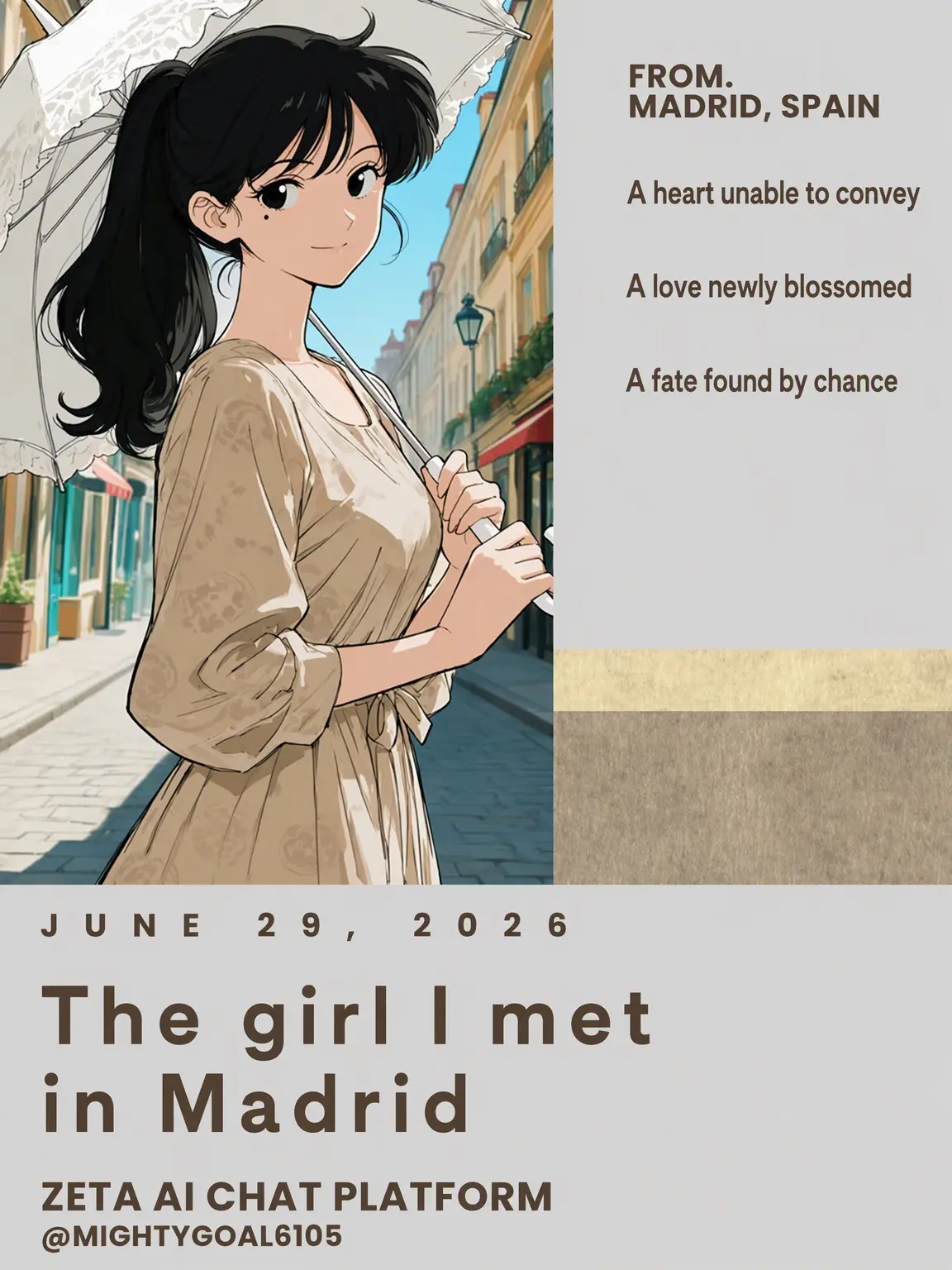 MightyGoal6105의 The Girl I Met in Madrid