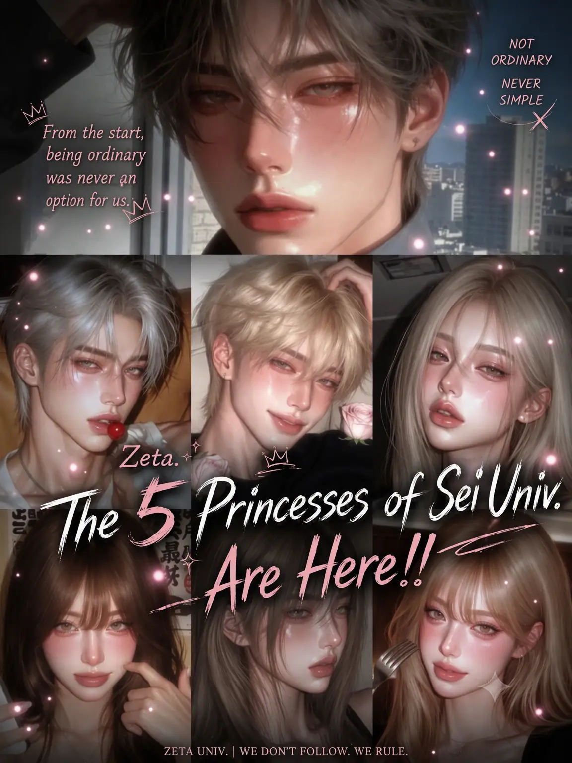 TrendyBooth9570의 The 5 Princesses of Sei University!