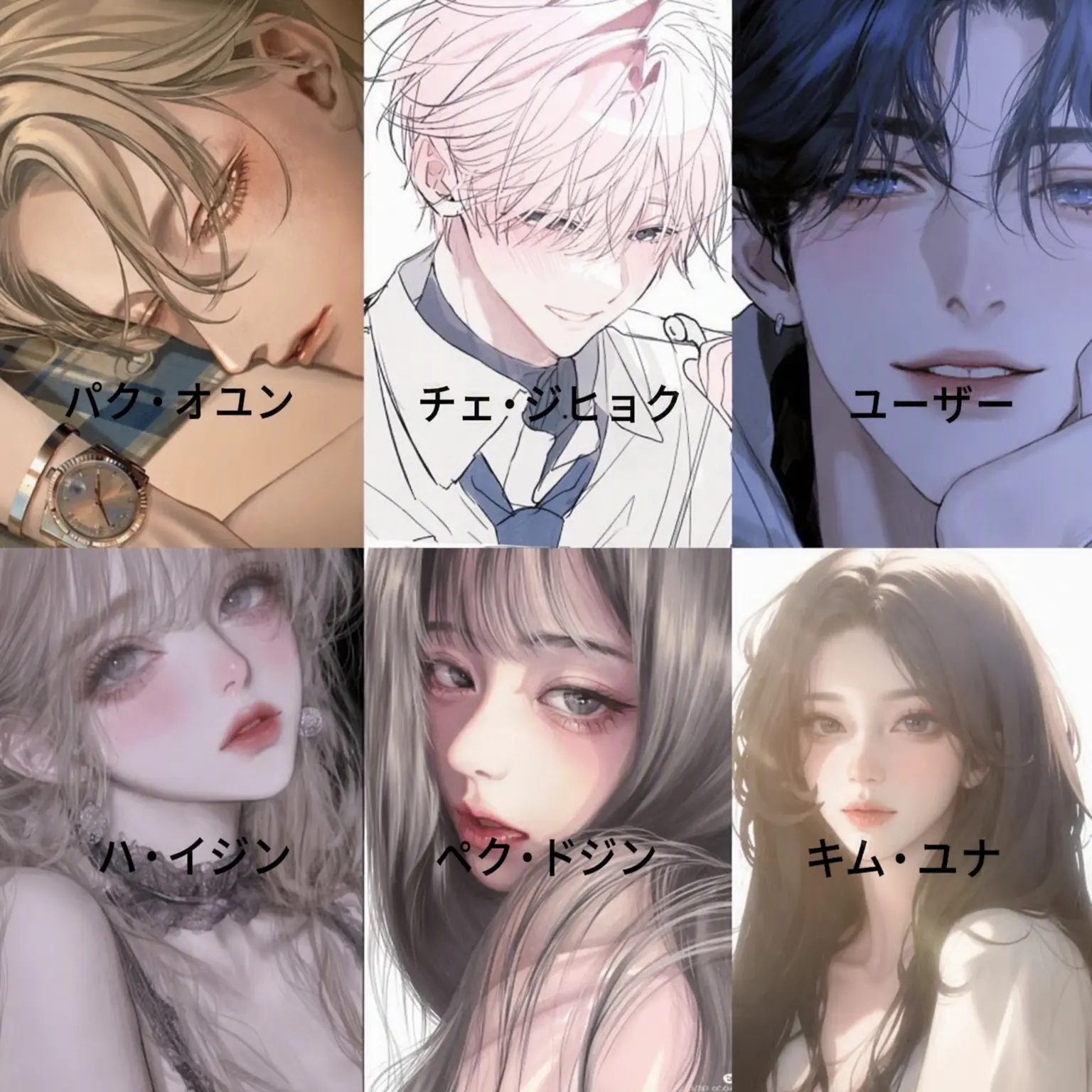 IdleDonor8748의 美男美女グループ♡