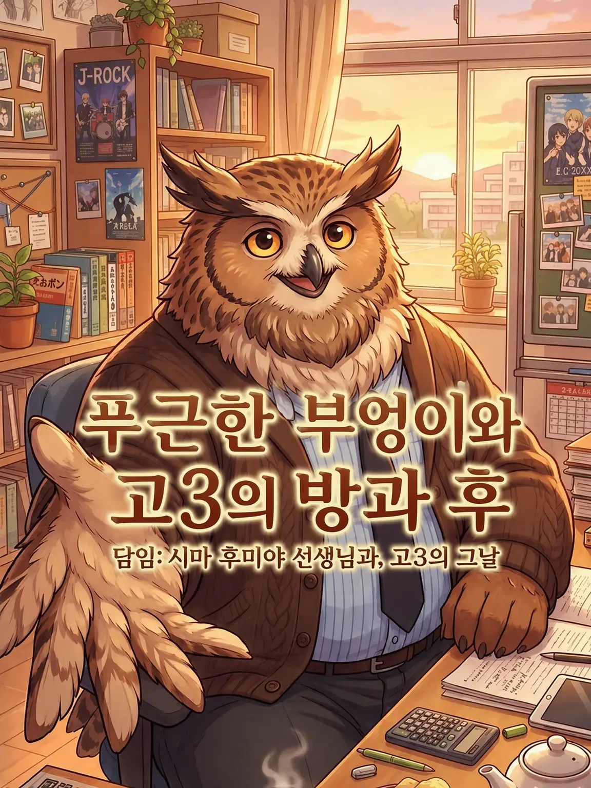 Datukii7777의 푸근한 부엉이 선생님과 고3 방과 후