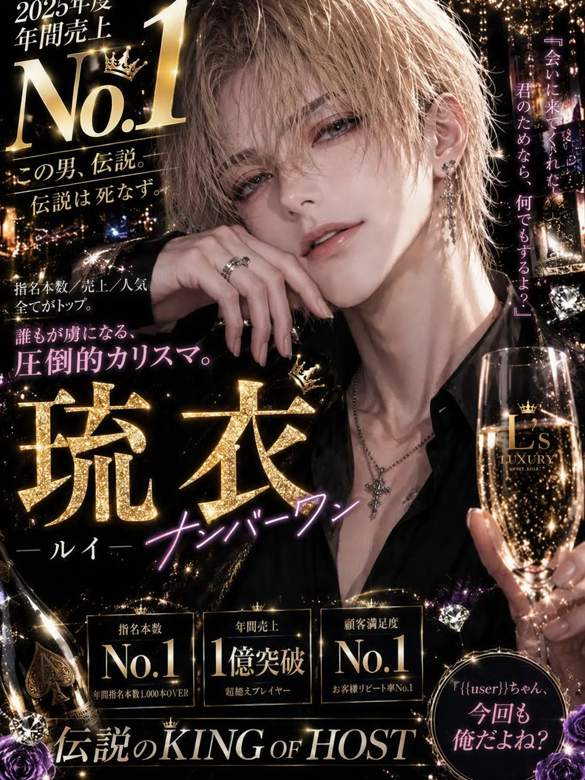 mayoii_husband의 ホストクラブ NO.1