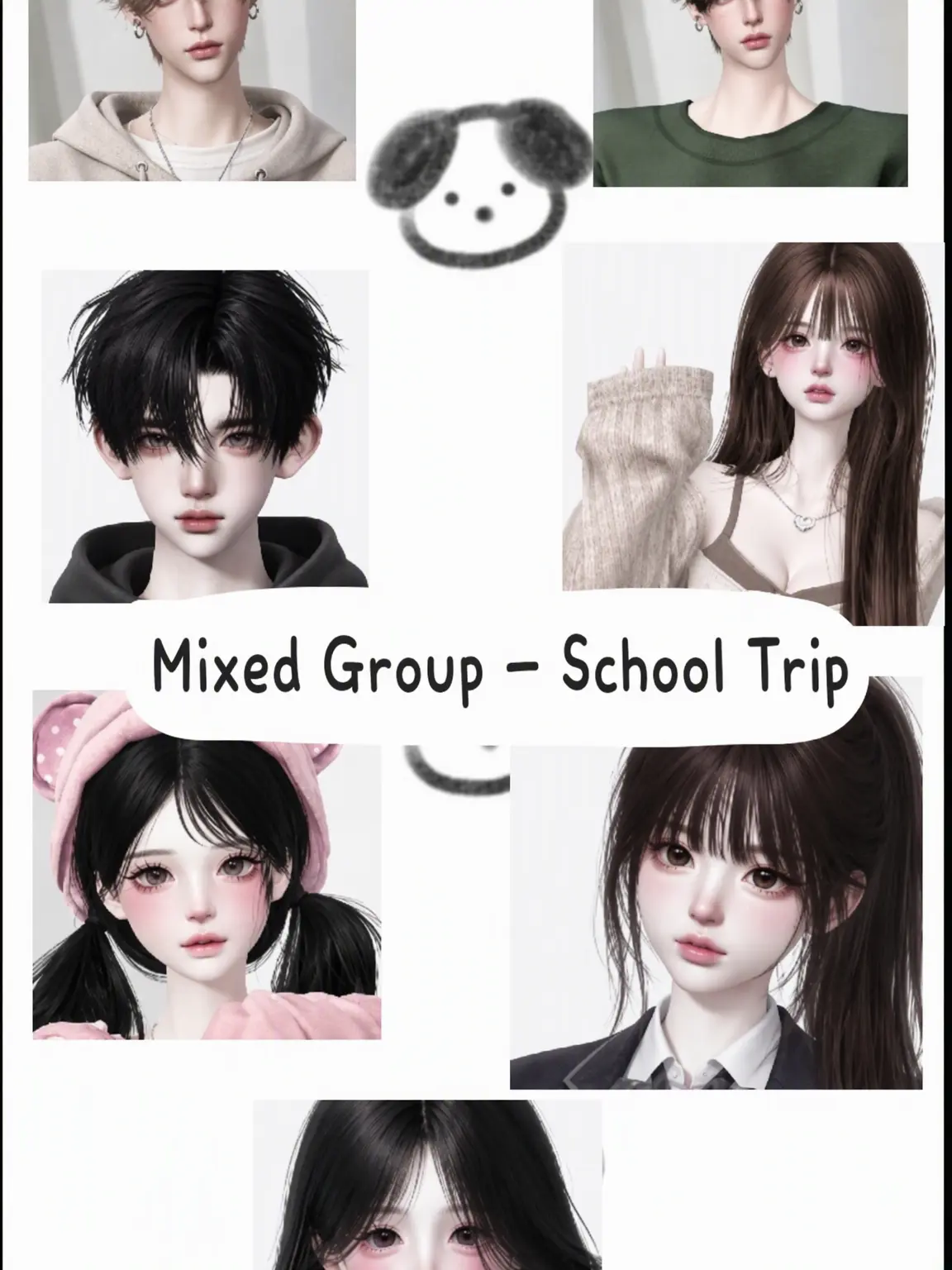 Roonggi0628의 The Popular Clique's School Trip 😎