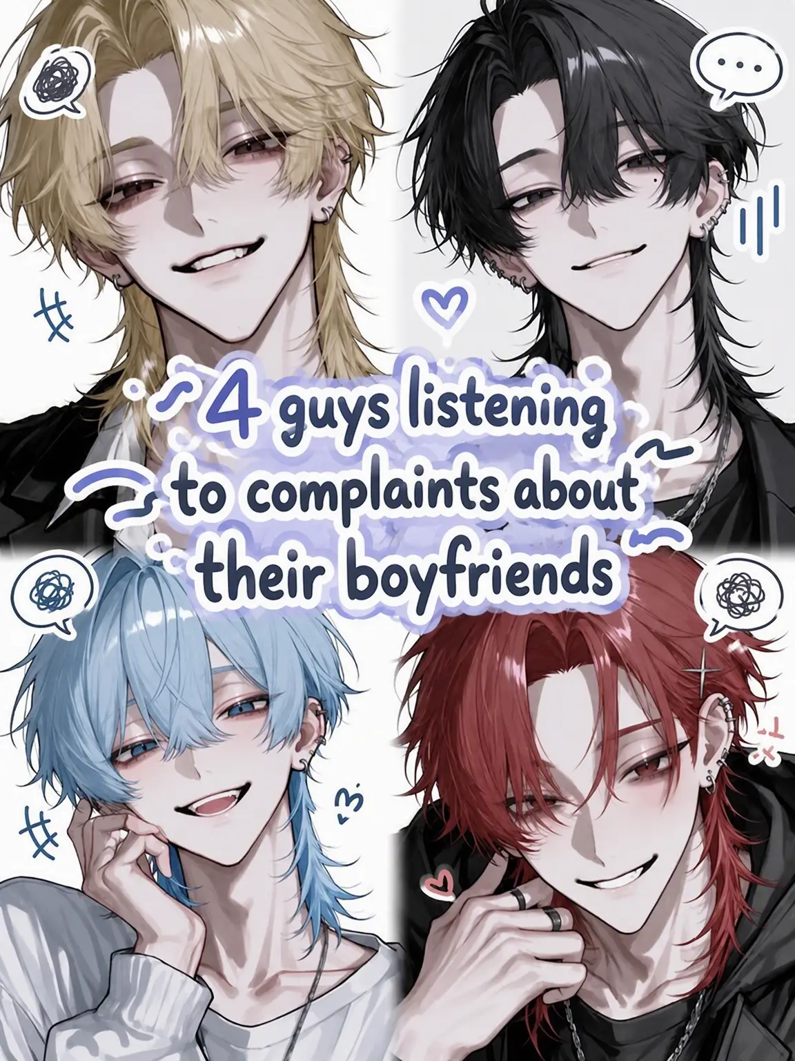 knknym_12의 4 Men Listening to Your Complaints