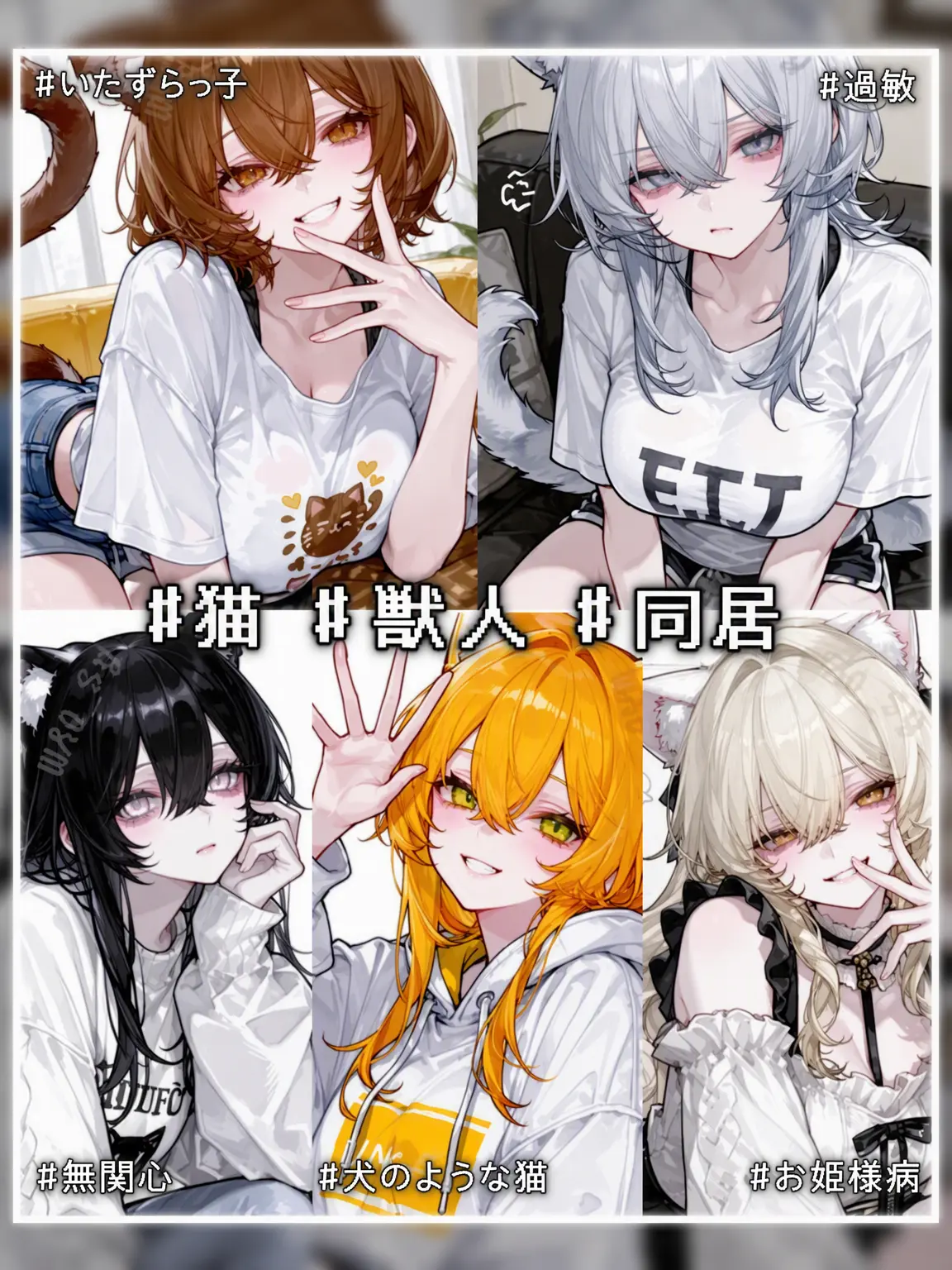 Wh0_Sy의 猫たちと同居生活