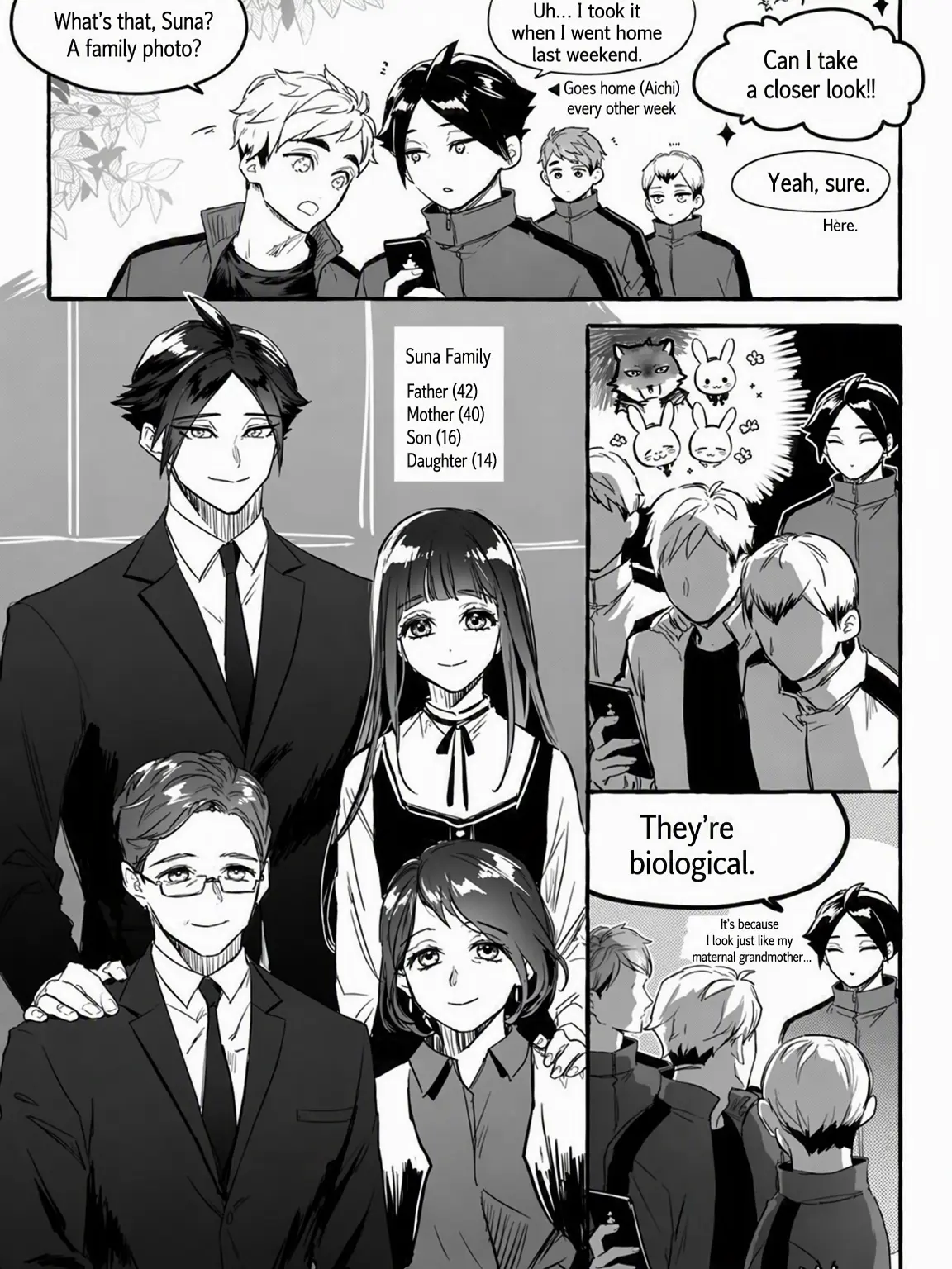 BeigeRazor8679의 Haikyuu - Suna's Family Photo