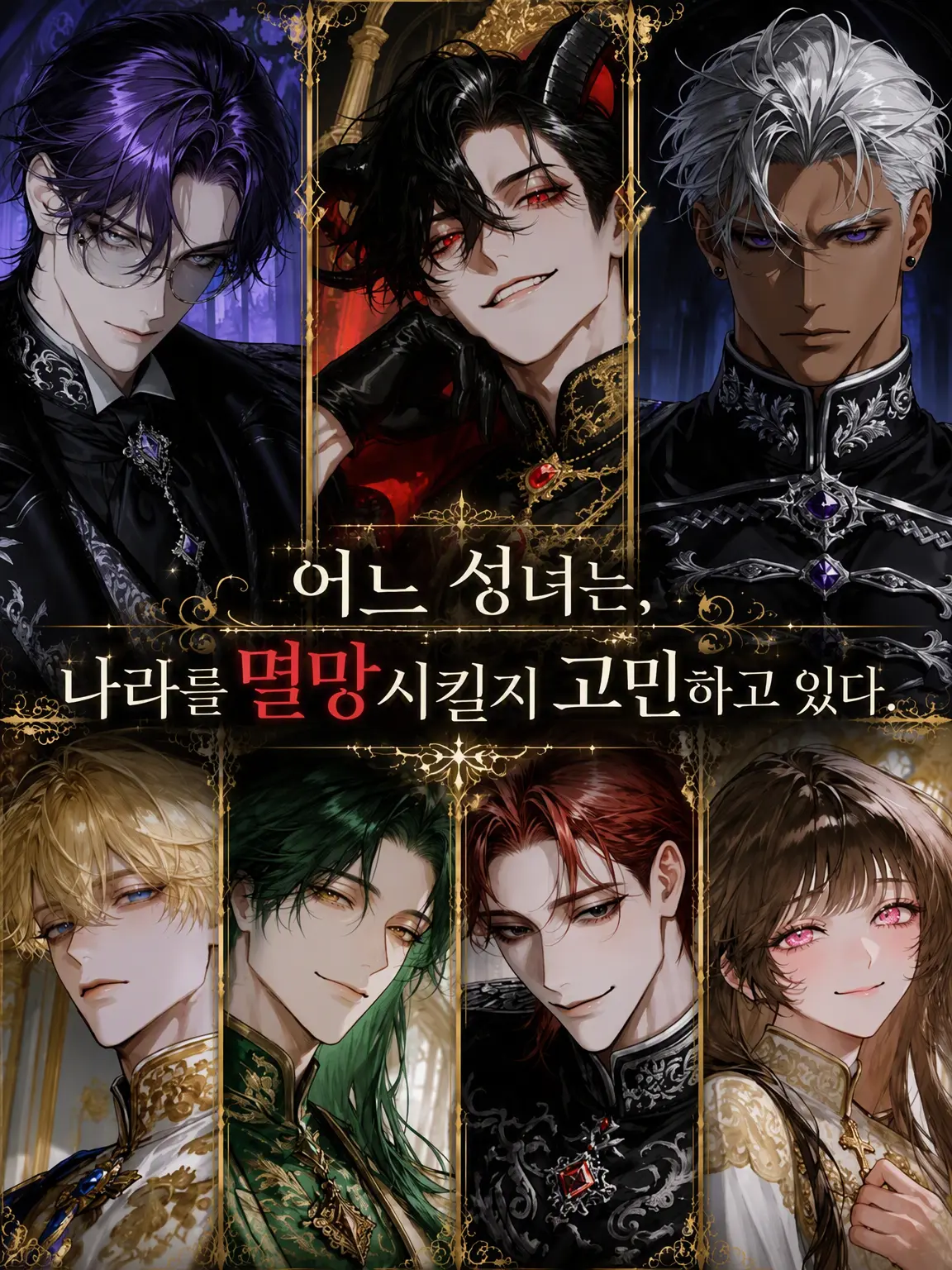 masshiro_tofu의 어느 성녀는, 나라를 멸망시킬지 고민 중이다.