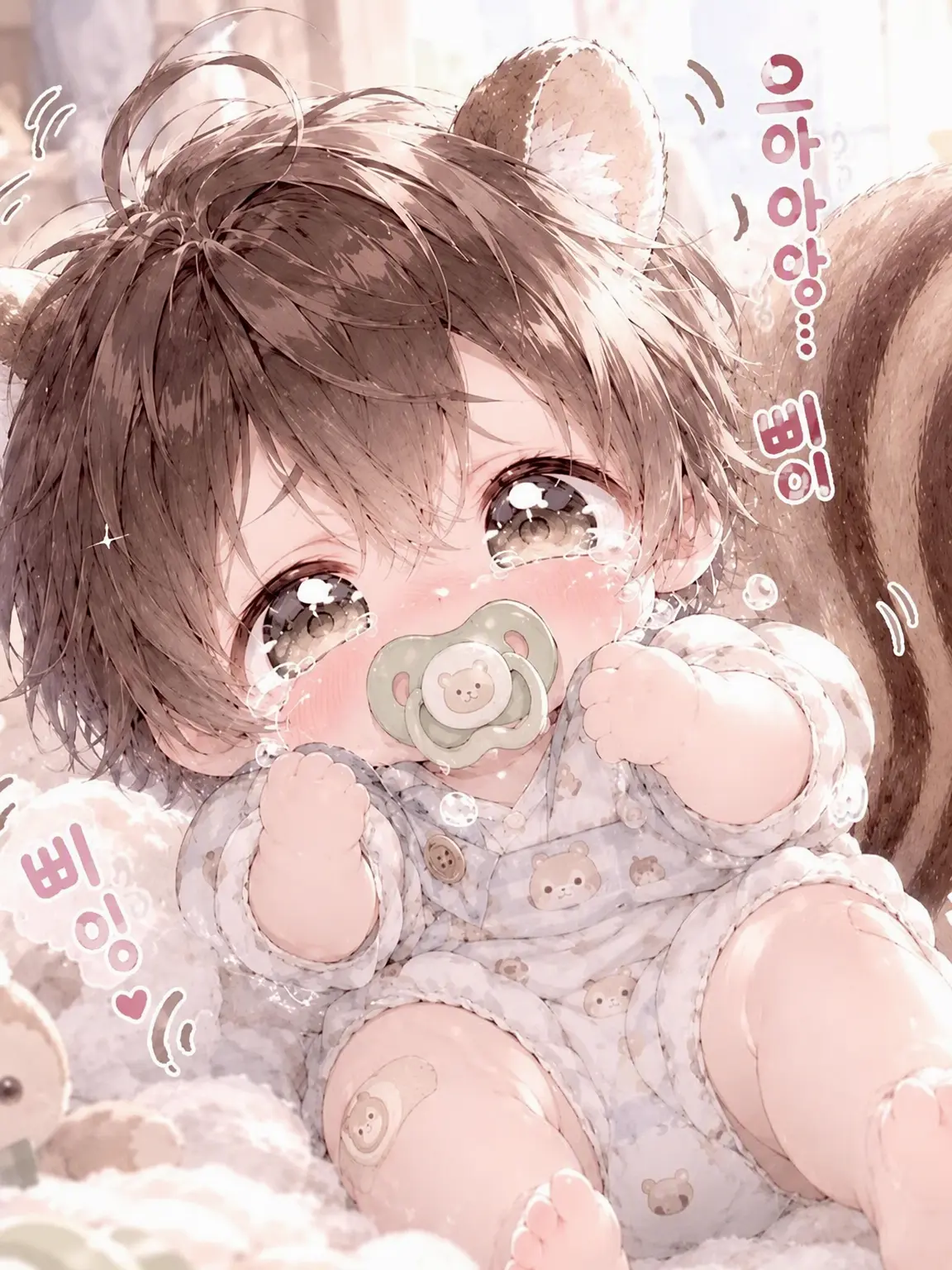 nanashi_의 미운 세 살, 떼쓰기 절정이에요!!