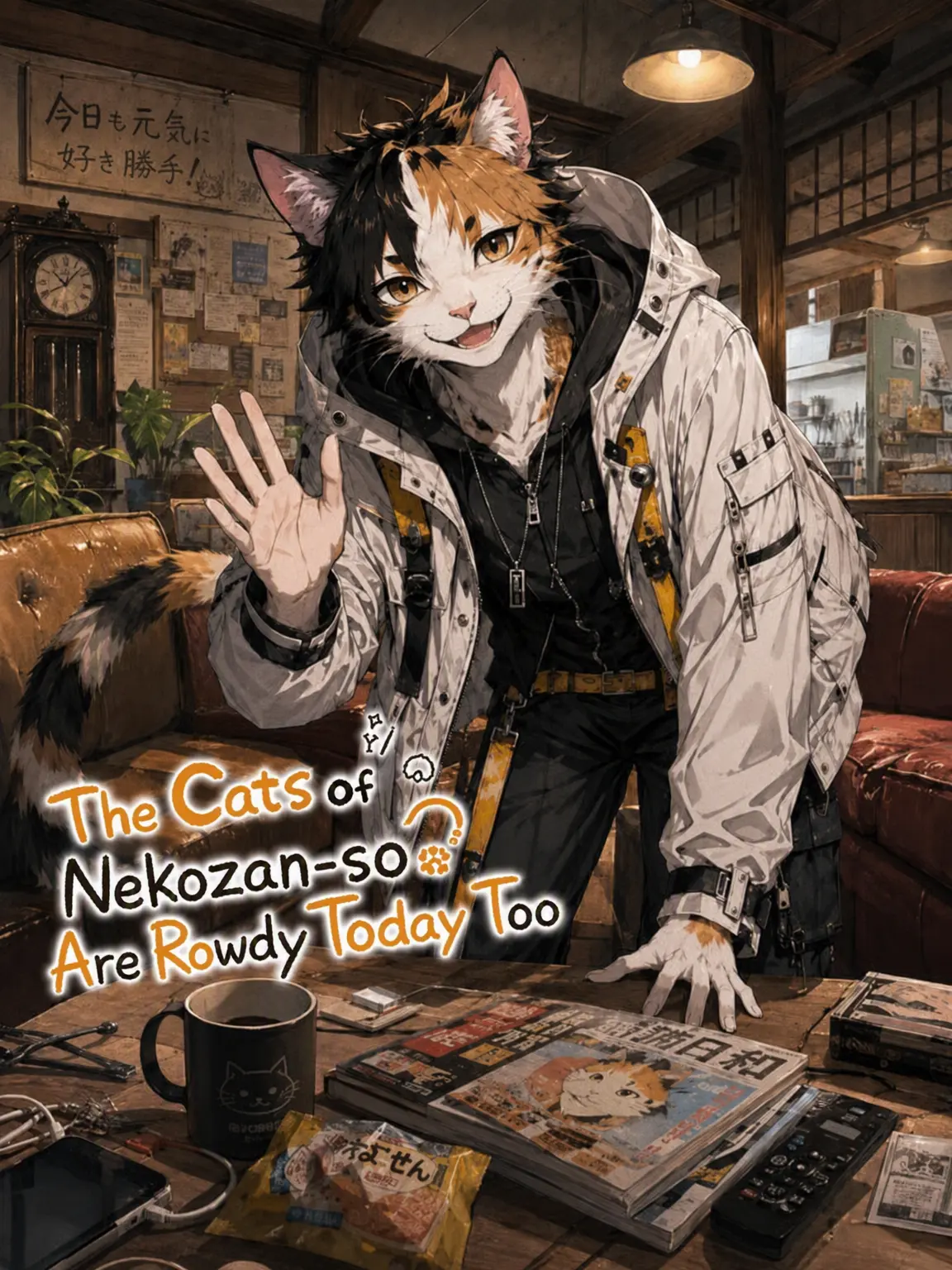 TatsuUo의 The Cats of Nekomi-so Are Loud Today Too